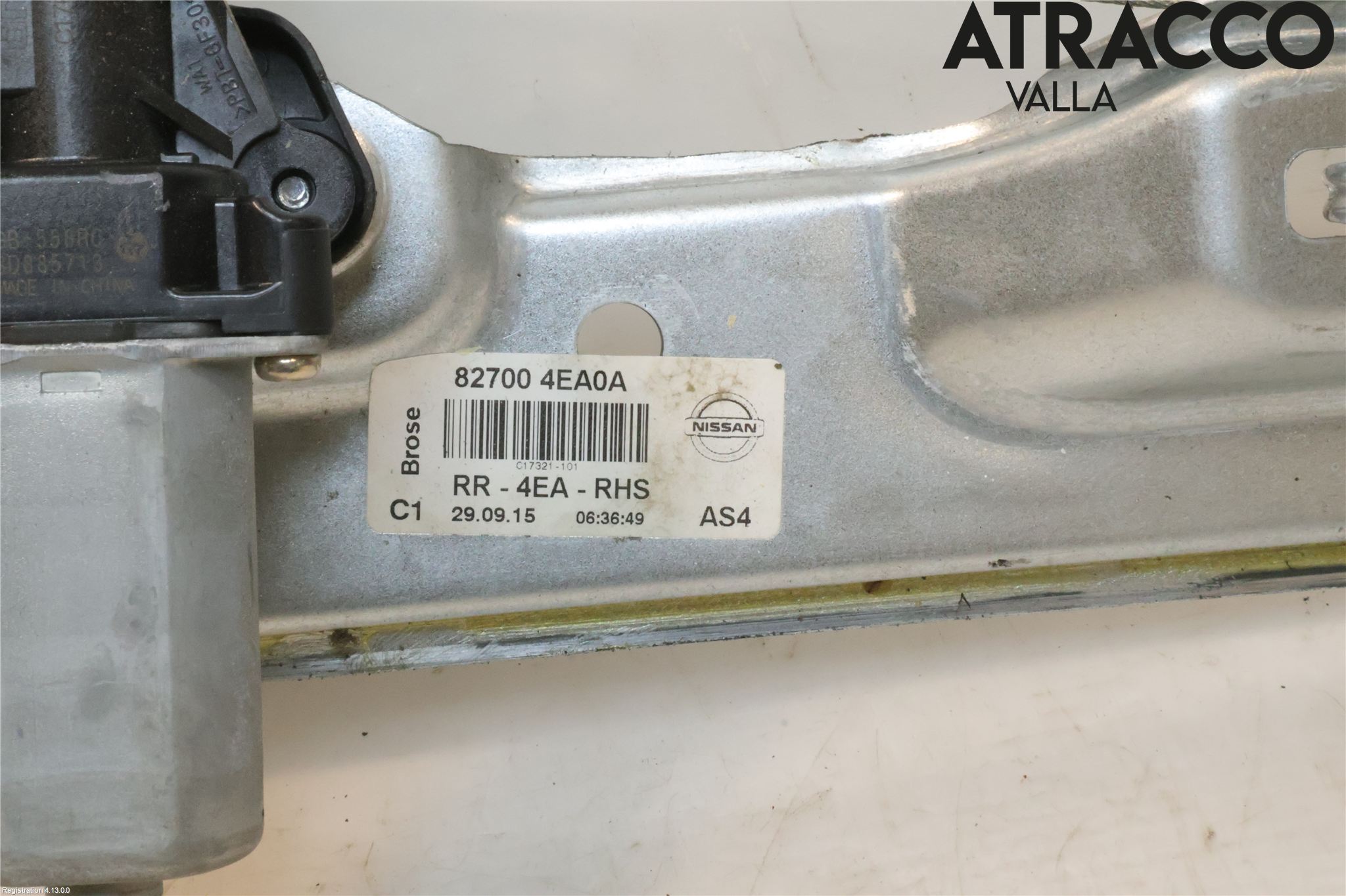 Nissan QASHQAI 14-17 Vindusheis El Komp