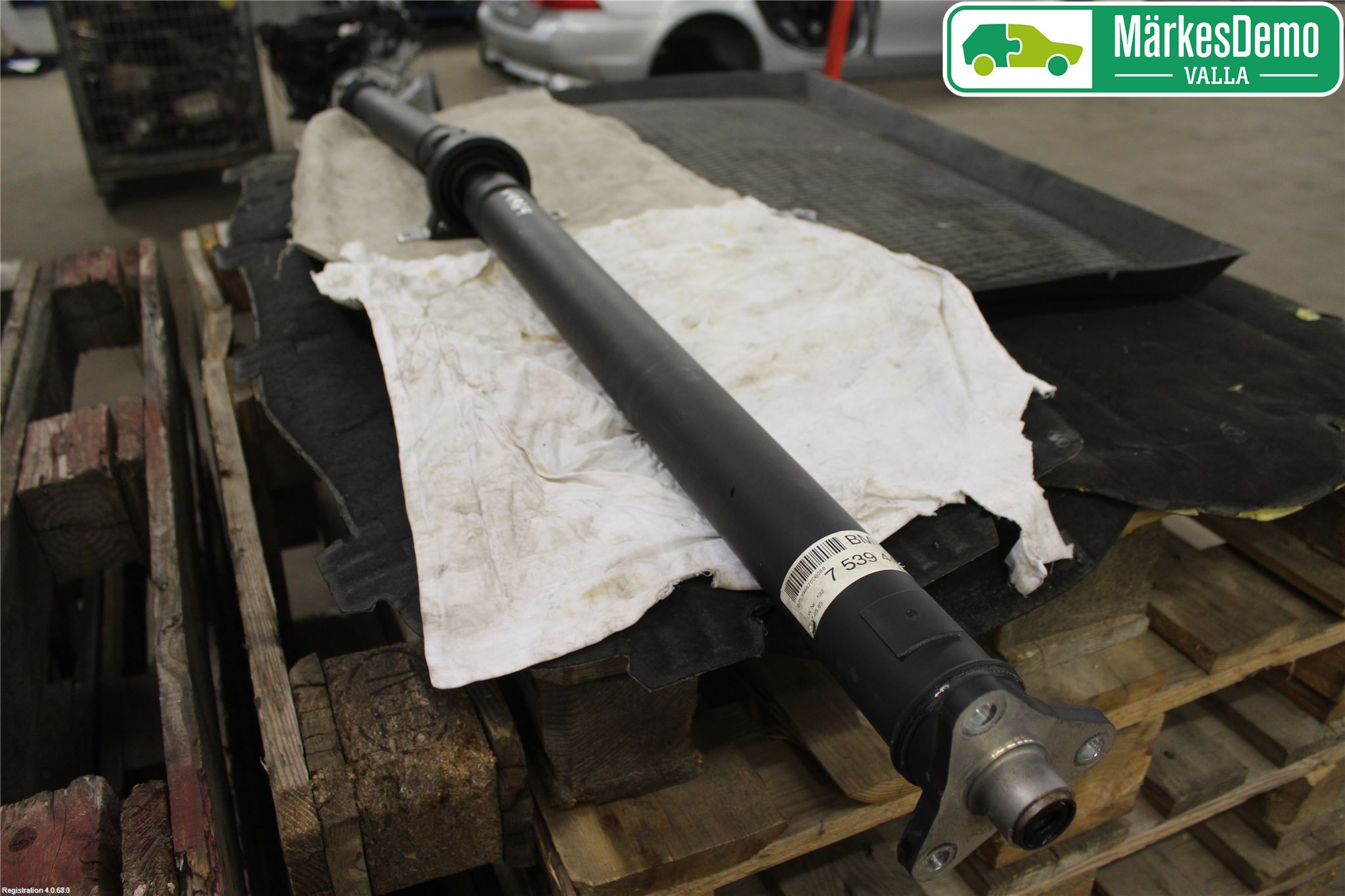 BMW 5 E60/61 Sed/Tou 02-10 Mellomaksel Kompl