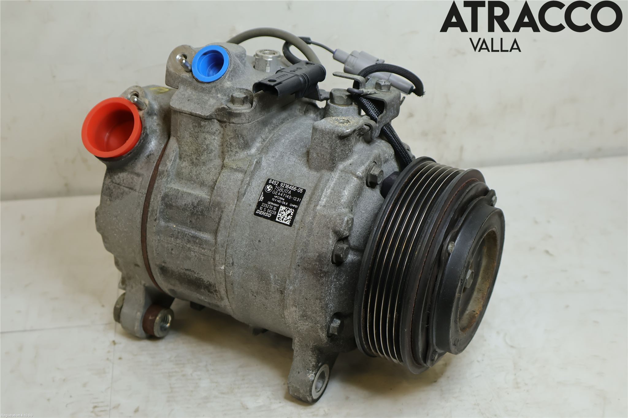 BMW 5 F10/F11/F18 09-17 Varme Ac Kompressor