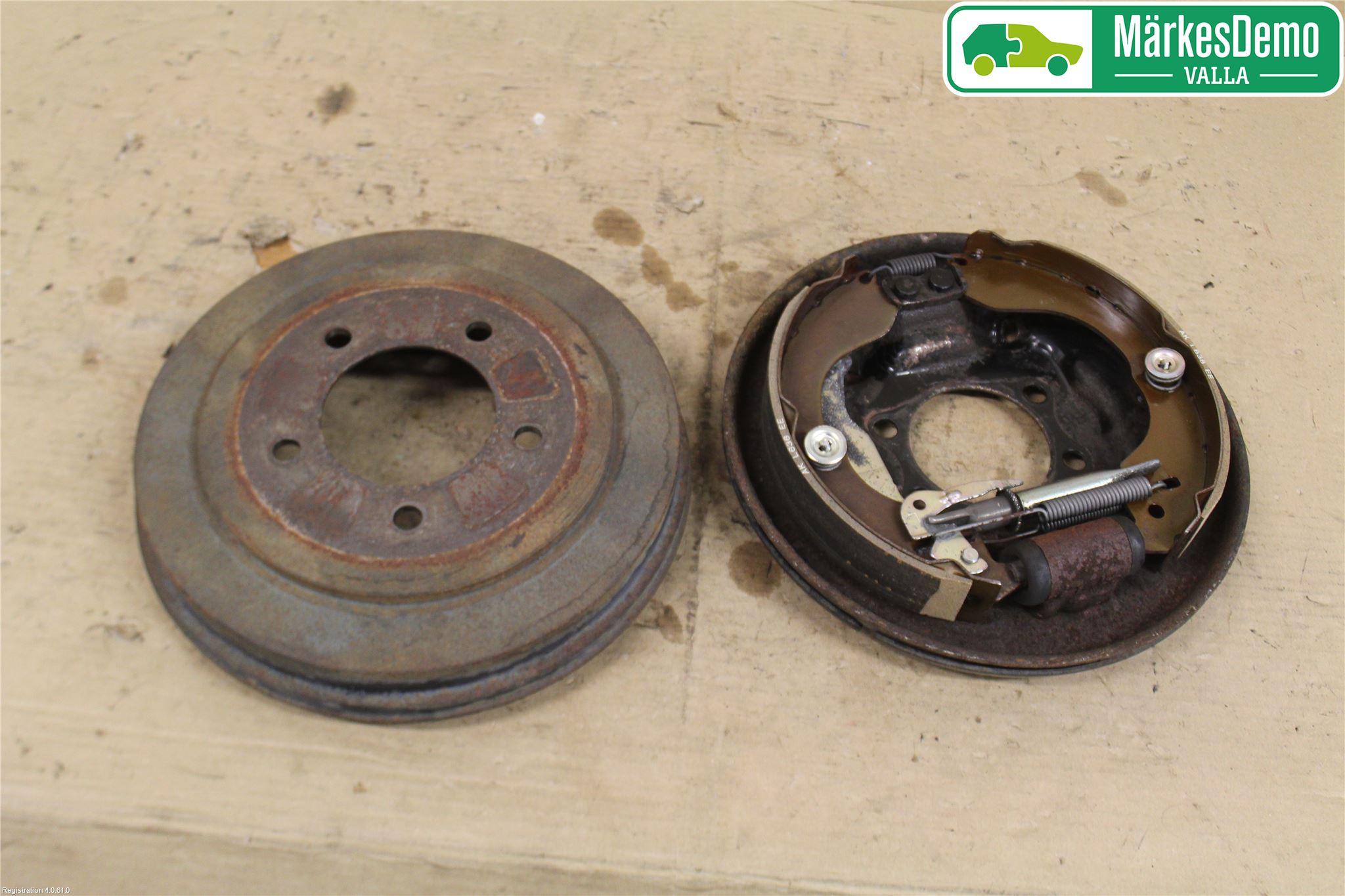 Jeep PATRIOT Bremsetrommel Bak