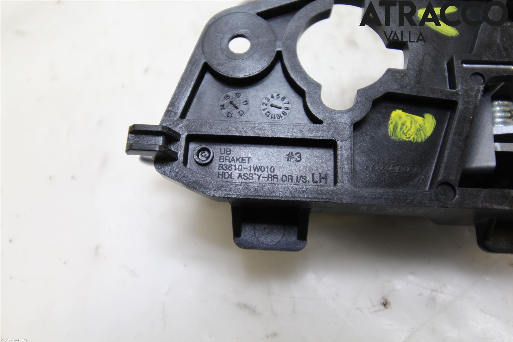Kia RIO 12-16 Innr Dørhandtak V Indre