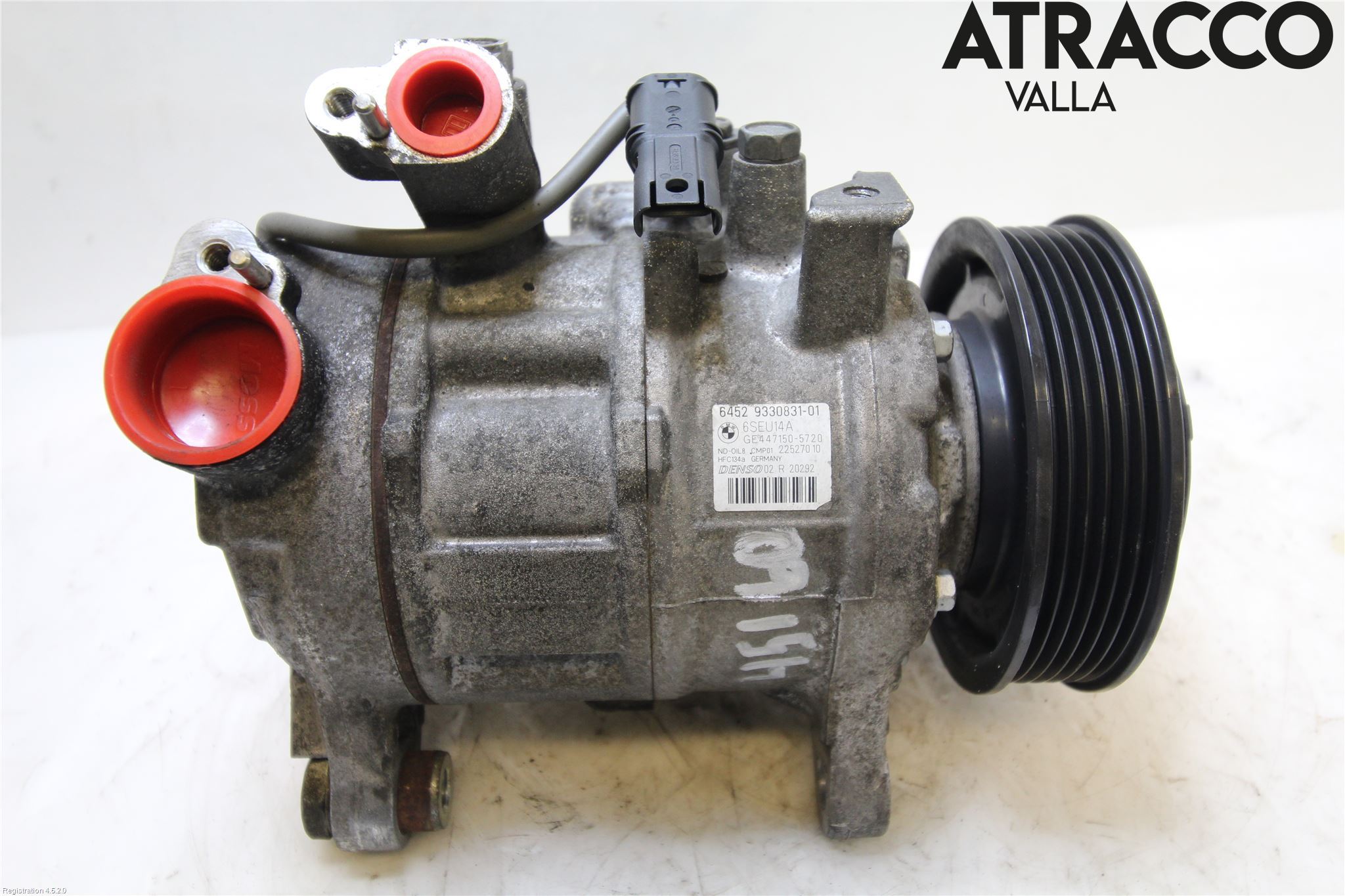BMW 4 F32/F33/F82/F83 13-20 Varme Ac Kompressor