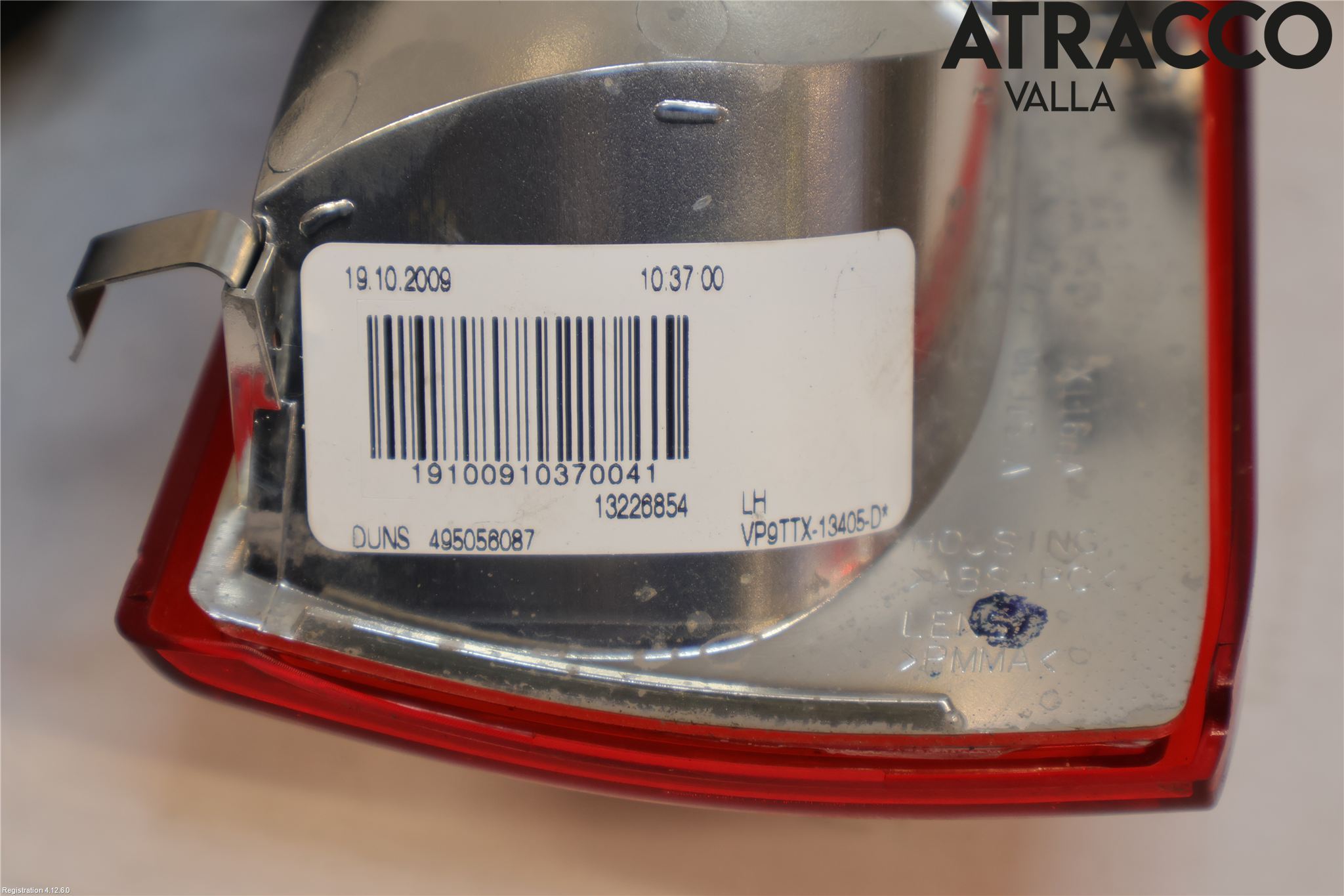 Opel INSIGNIA 09-16 Baklykt Venstre