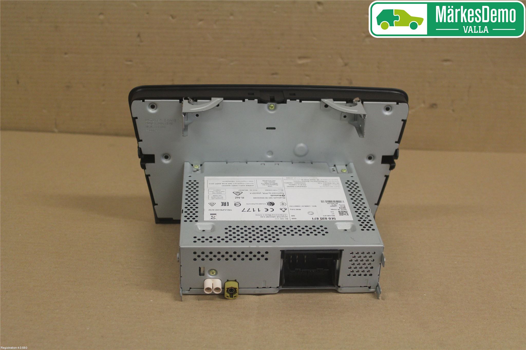 Skoda SUPERB 09-15 Stereo Radio Med Cd