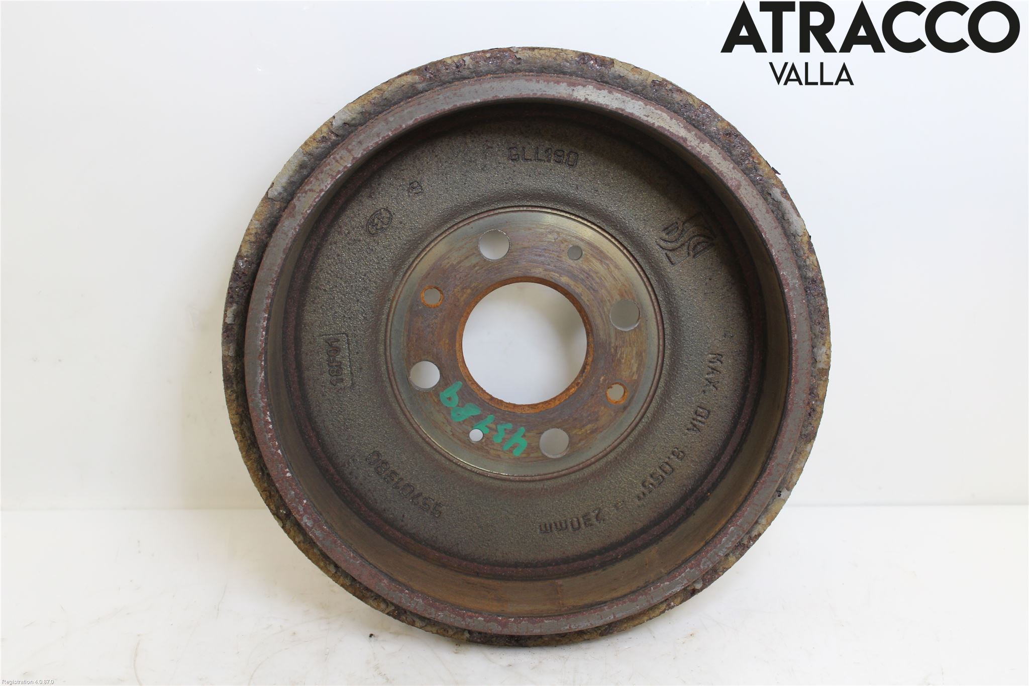 Opel CORSA E 15-19 Bremsetrommel Bak