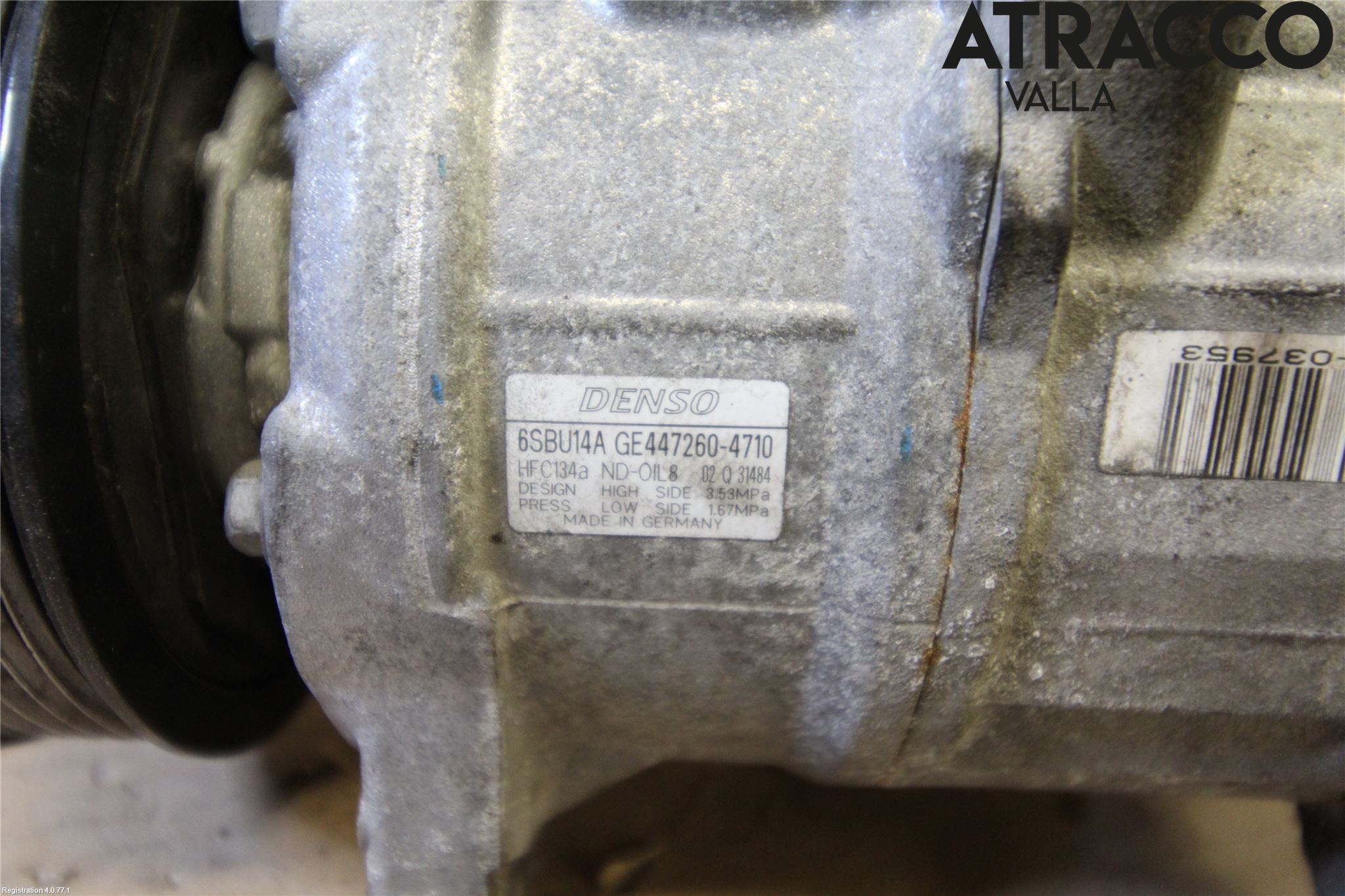 BMW 1 F20/F21 11-19 Varme Ac Kompressor