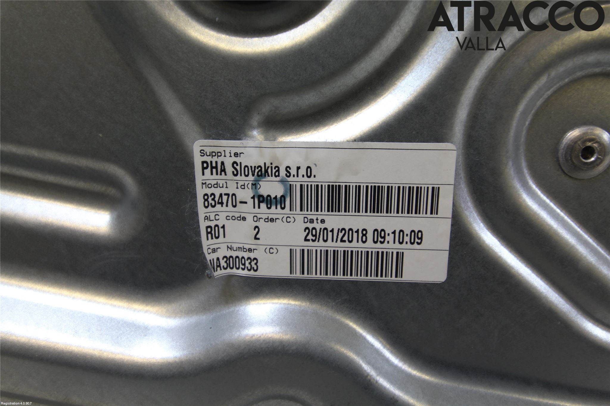 Kia VENGA 10-19 Vindusheis El Komp