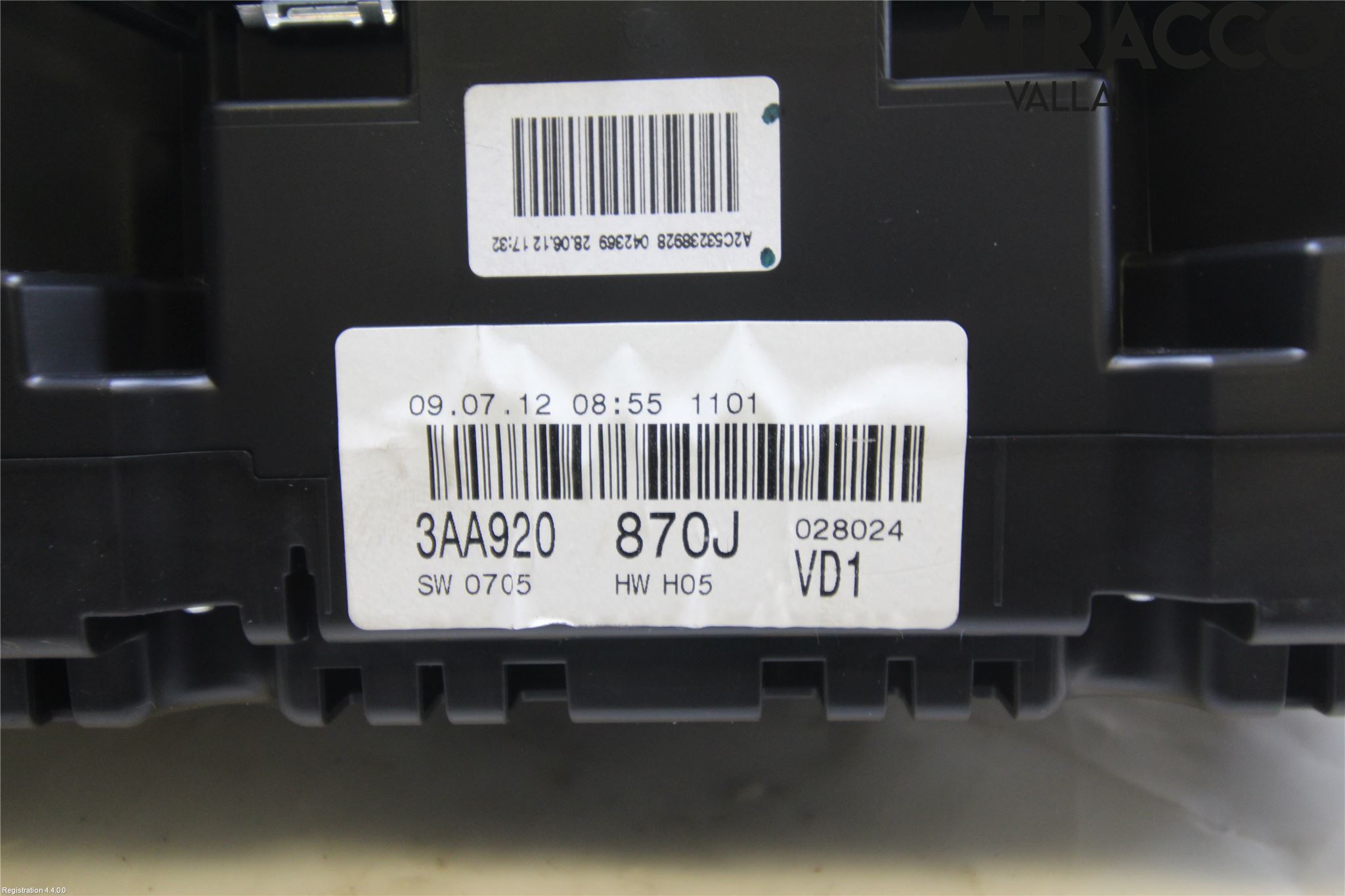 Volkswagen VW PASSAT 11-14 Instr Kombinert