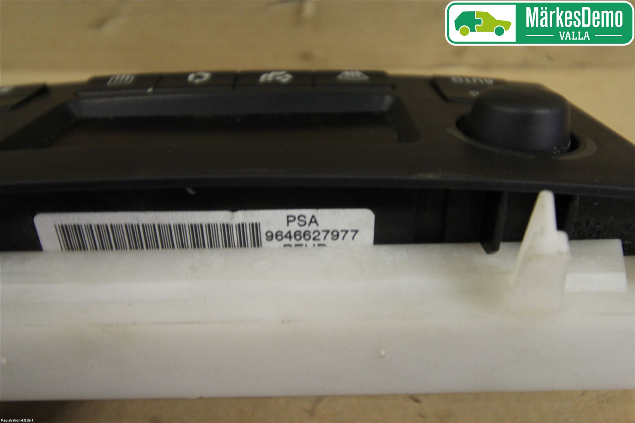 Peugeot 307     05-08 Varme Ac Betjening-Display