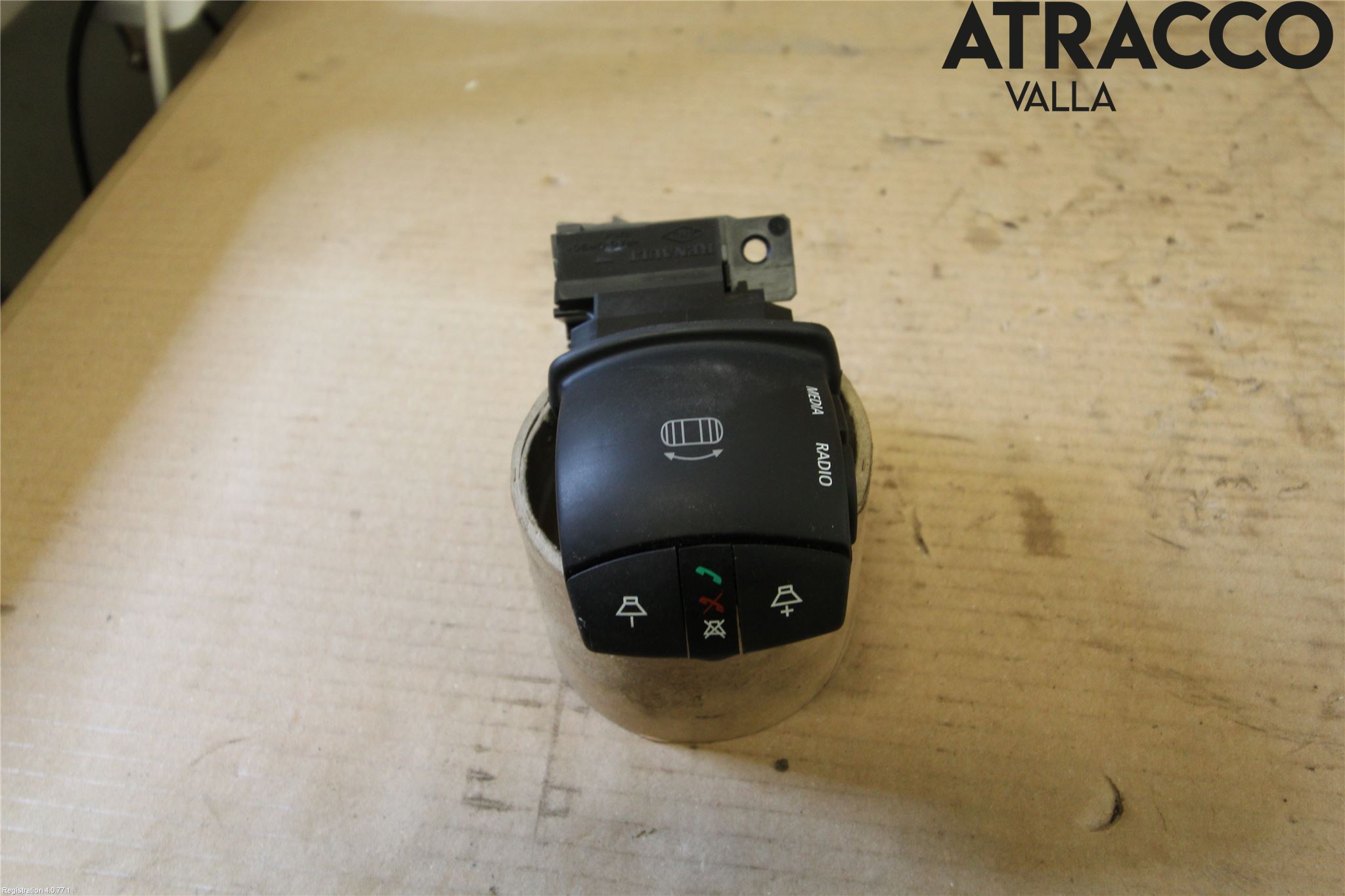 Renault MEGANE III 09-15 Bryter Ratt Radio-Stereo