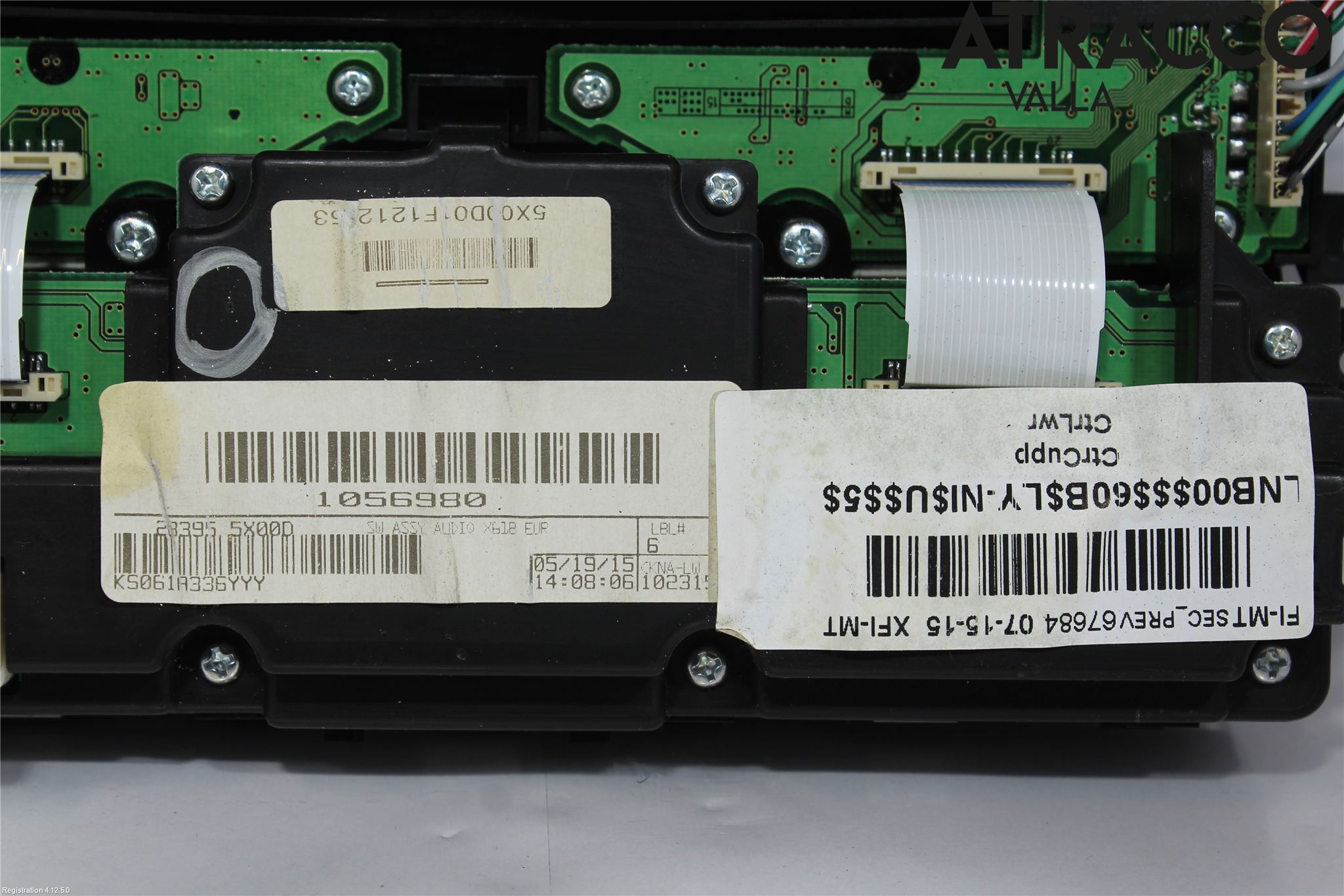 Nissan NAVARA 05-16 Varme Ac Betjening-Display