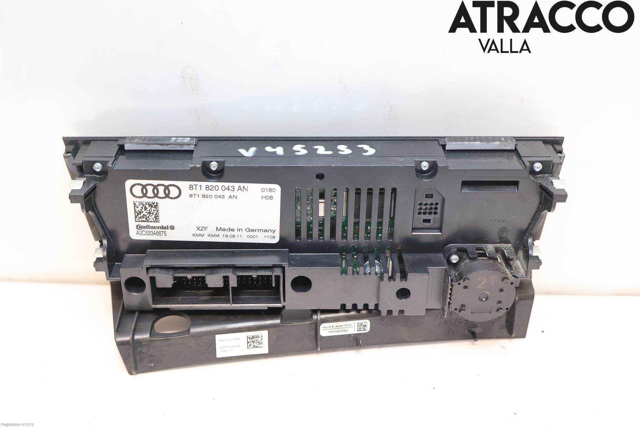 Audi A5 07-16 Varme Ac Betjening-Display