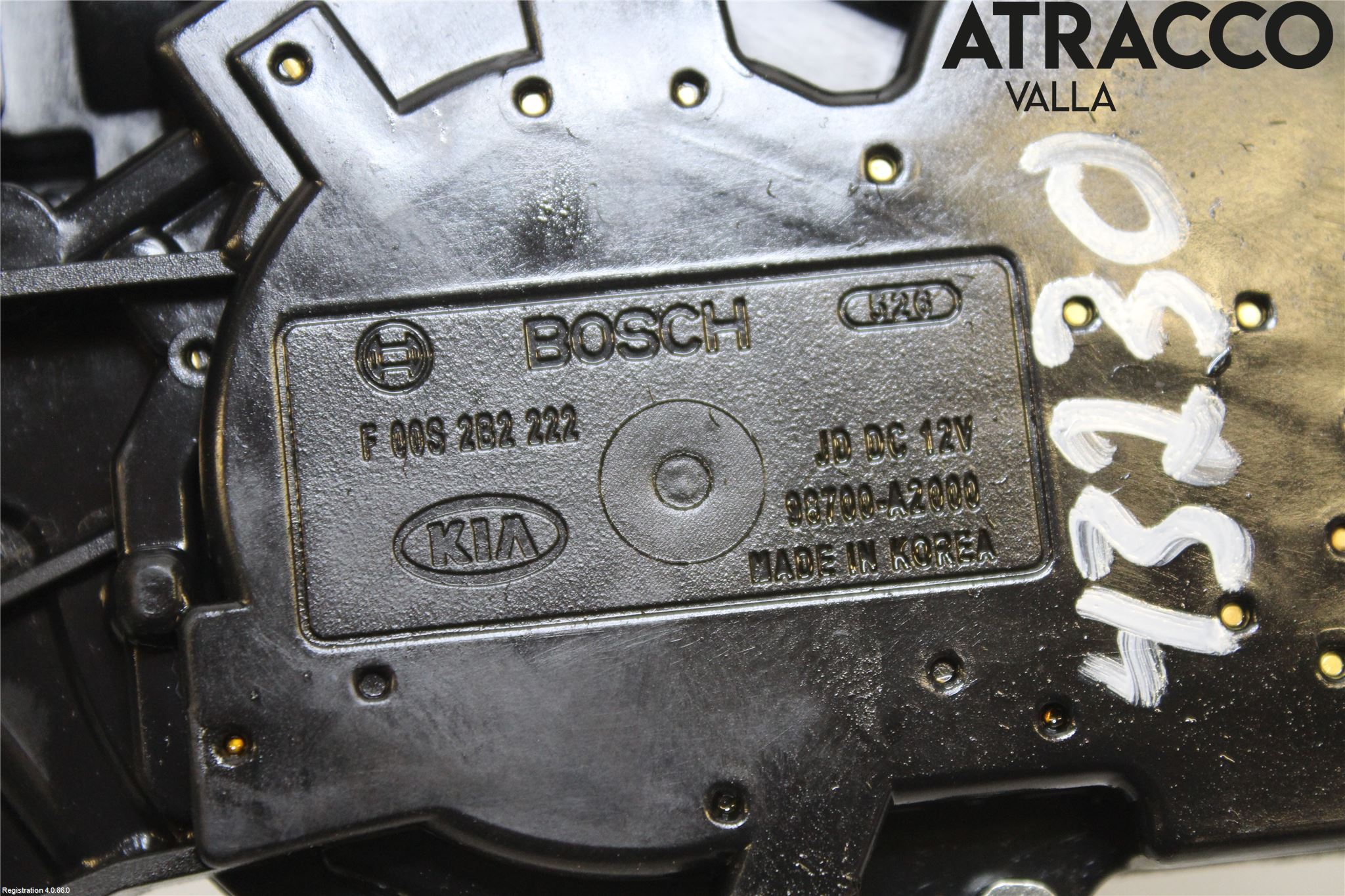 Kia CEED 12-18 Viskermotor Bakluke