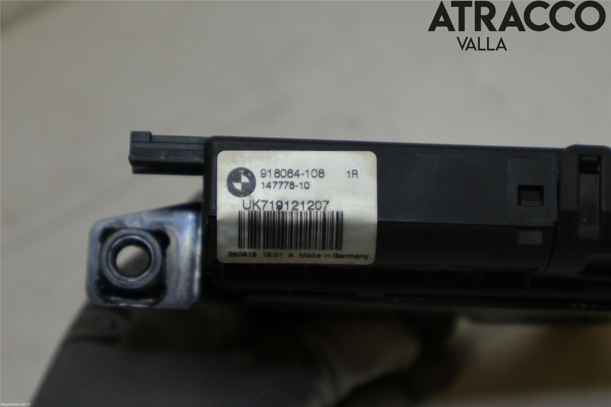 BMW 3 F30/F31/F80 12-19 Bakluke-Lokk Låsekasse