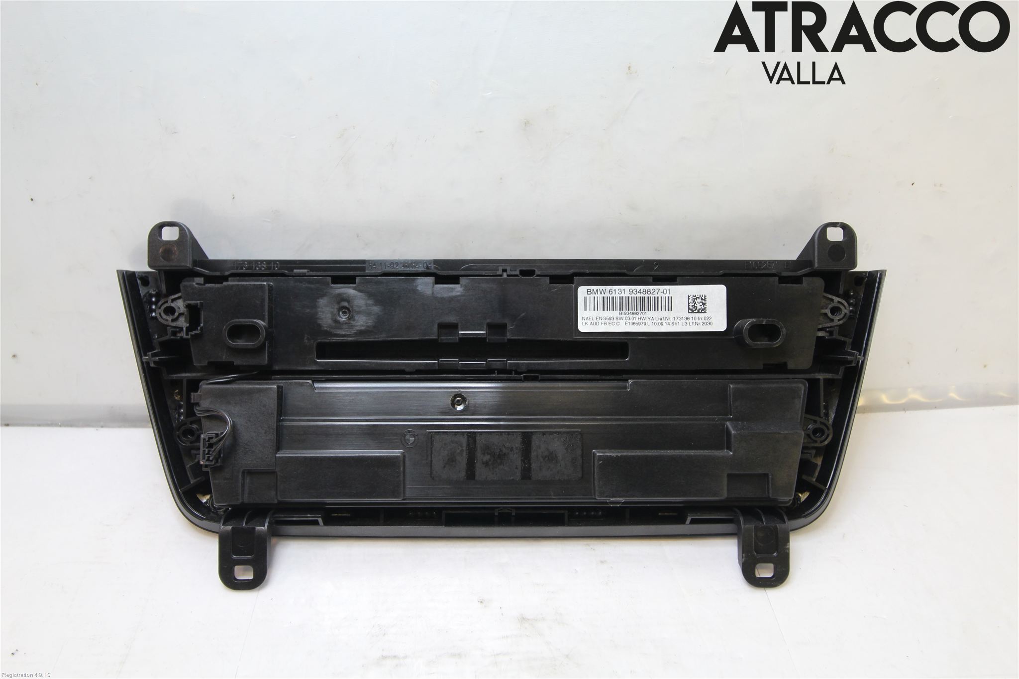 BMW 3 F30/F31/F80 12-19 Varme Ac Betjening-Display
