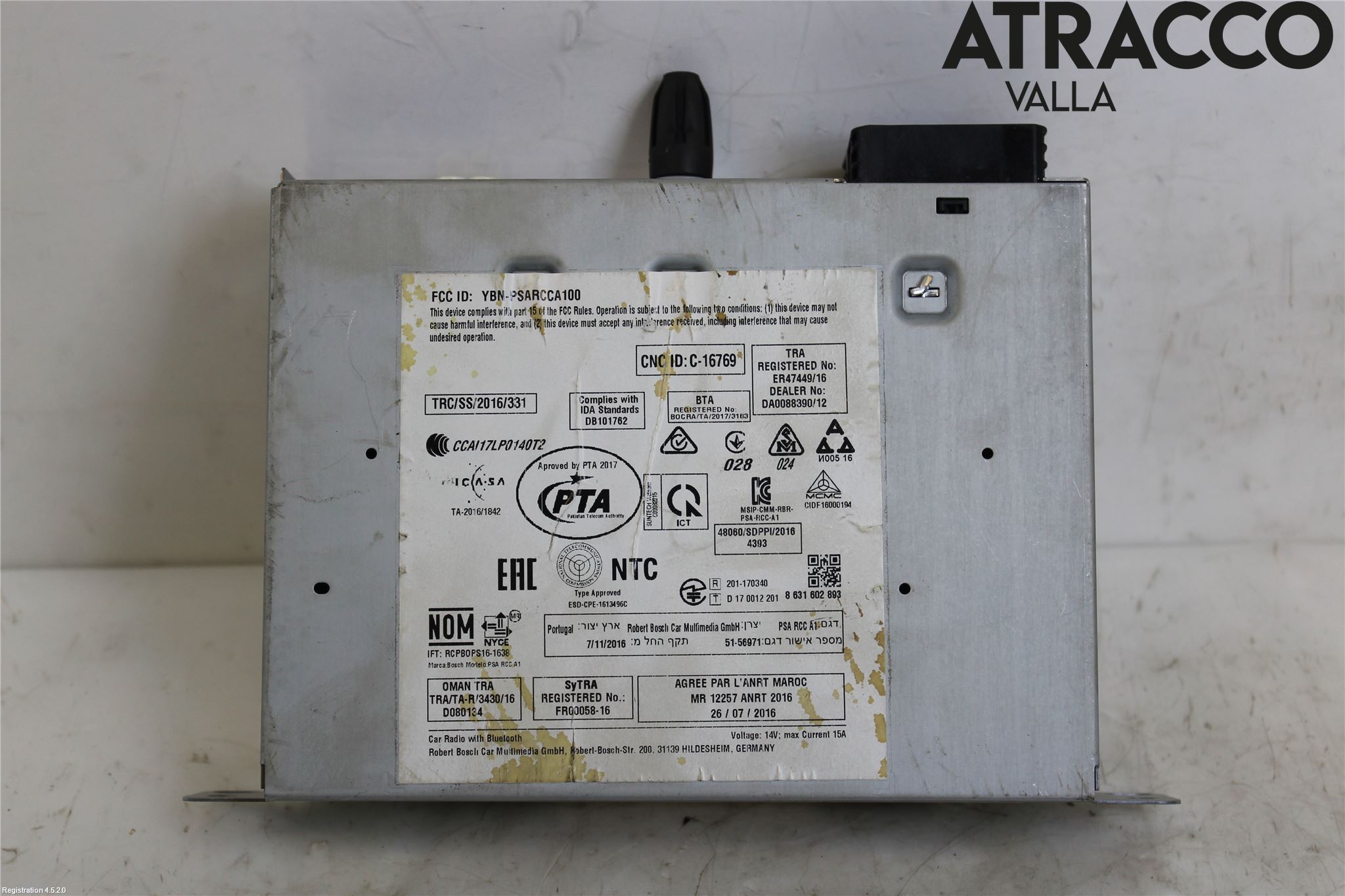 Peugeot 3008 17-24 Stereo Radio