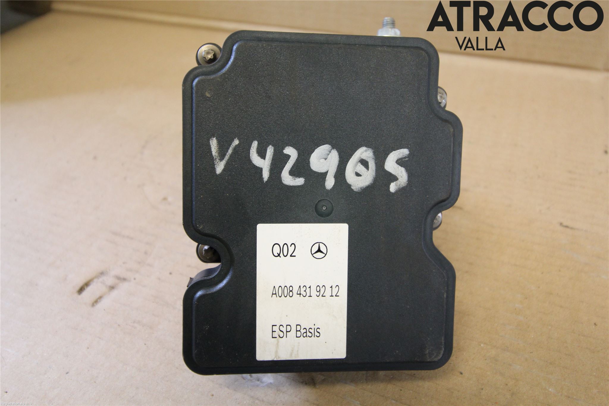 Mercedes-Benz MB B-KLASS (W246/W242) 12-19 Abs Hydraulikkaggregat