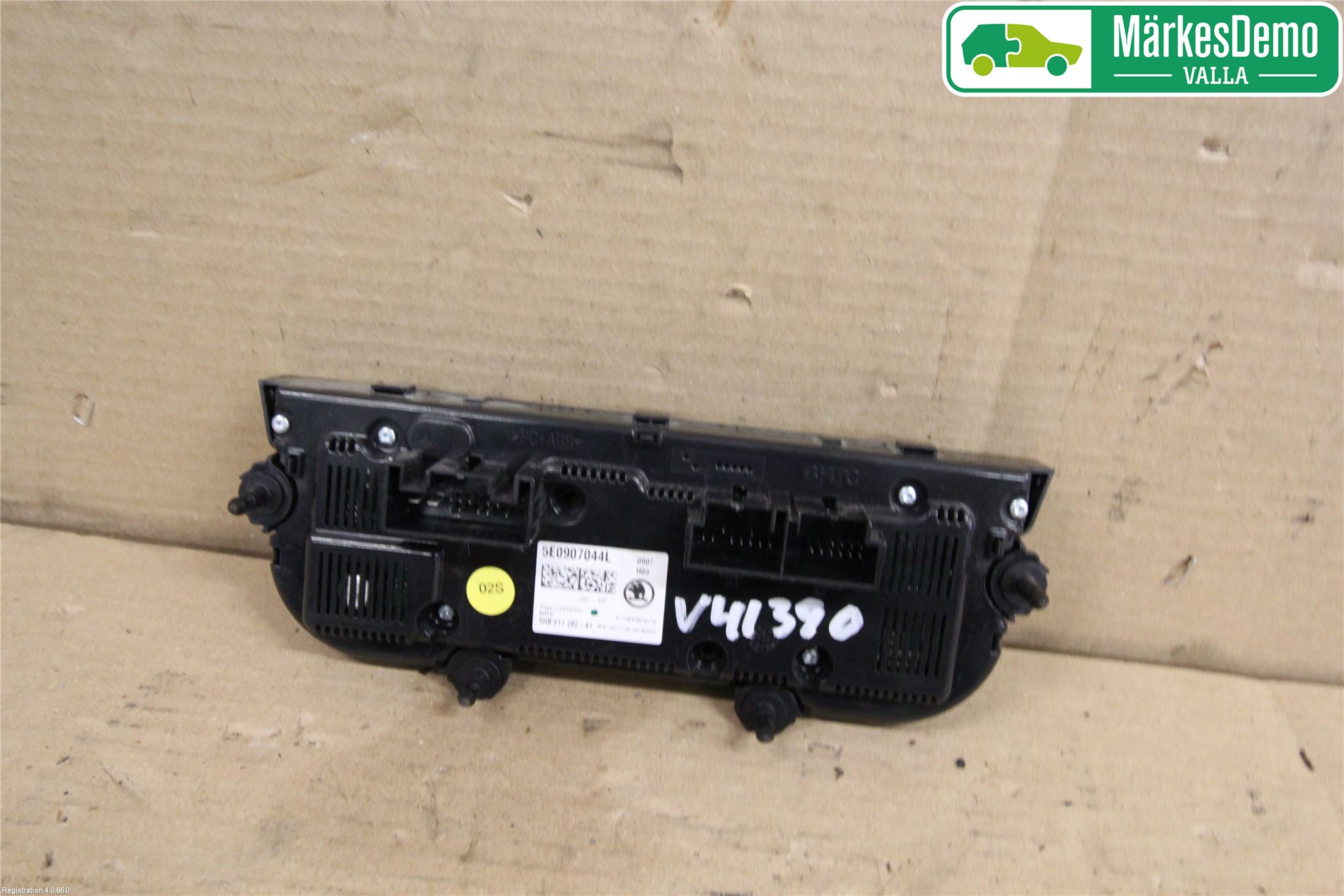 Skoda SUPERB 09-15 Varme Ac Betjening-Display