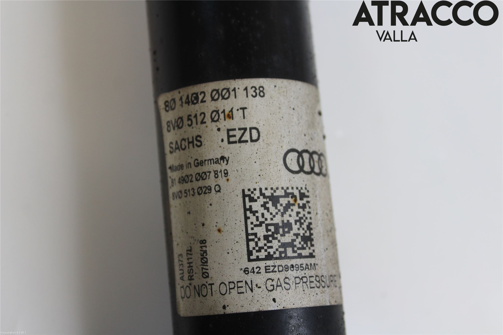 Audi A3/S3 8V 13-20 Støtdemper Bak