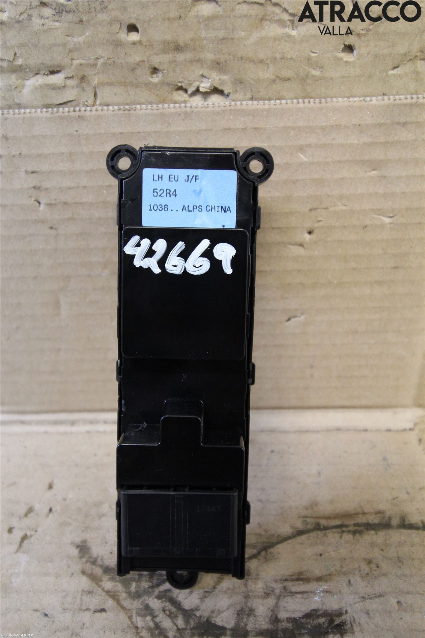 Suzuki SWIFT 17-24 Bryter Vindusheis