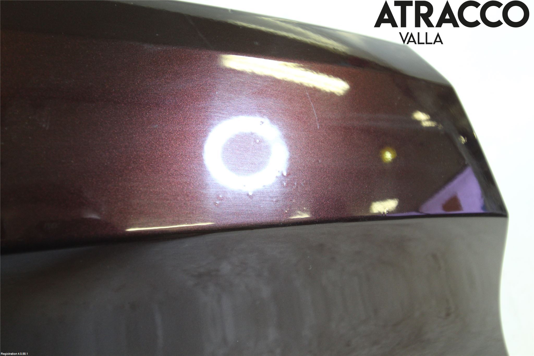 BMW 5 GT F07 09-17 Refleksplate - Skiltplate