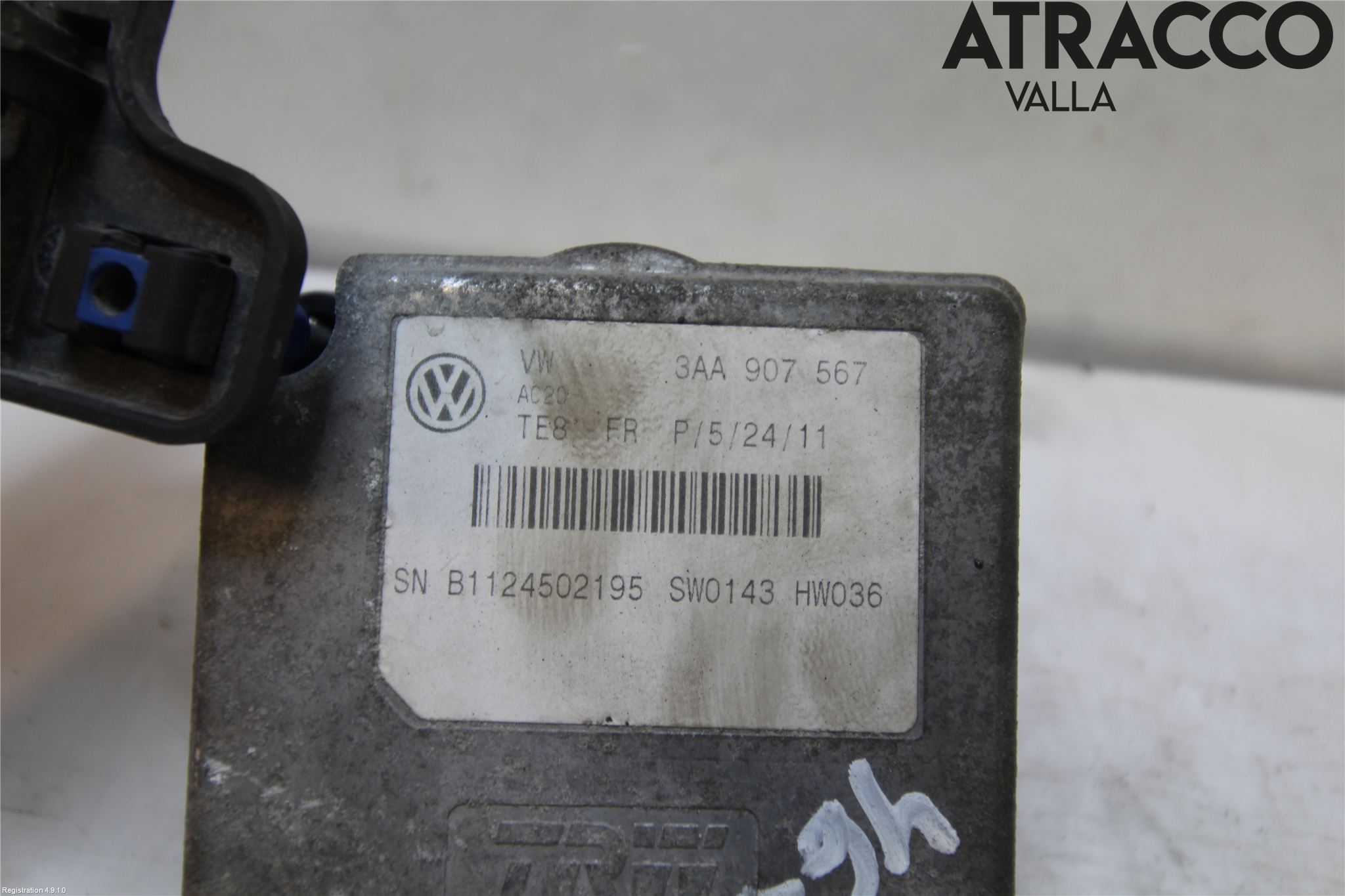 Volkswagen VW PASSAT 11-14 Sensor Fartsbegrensning