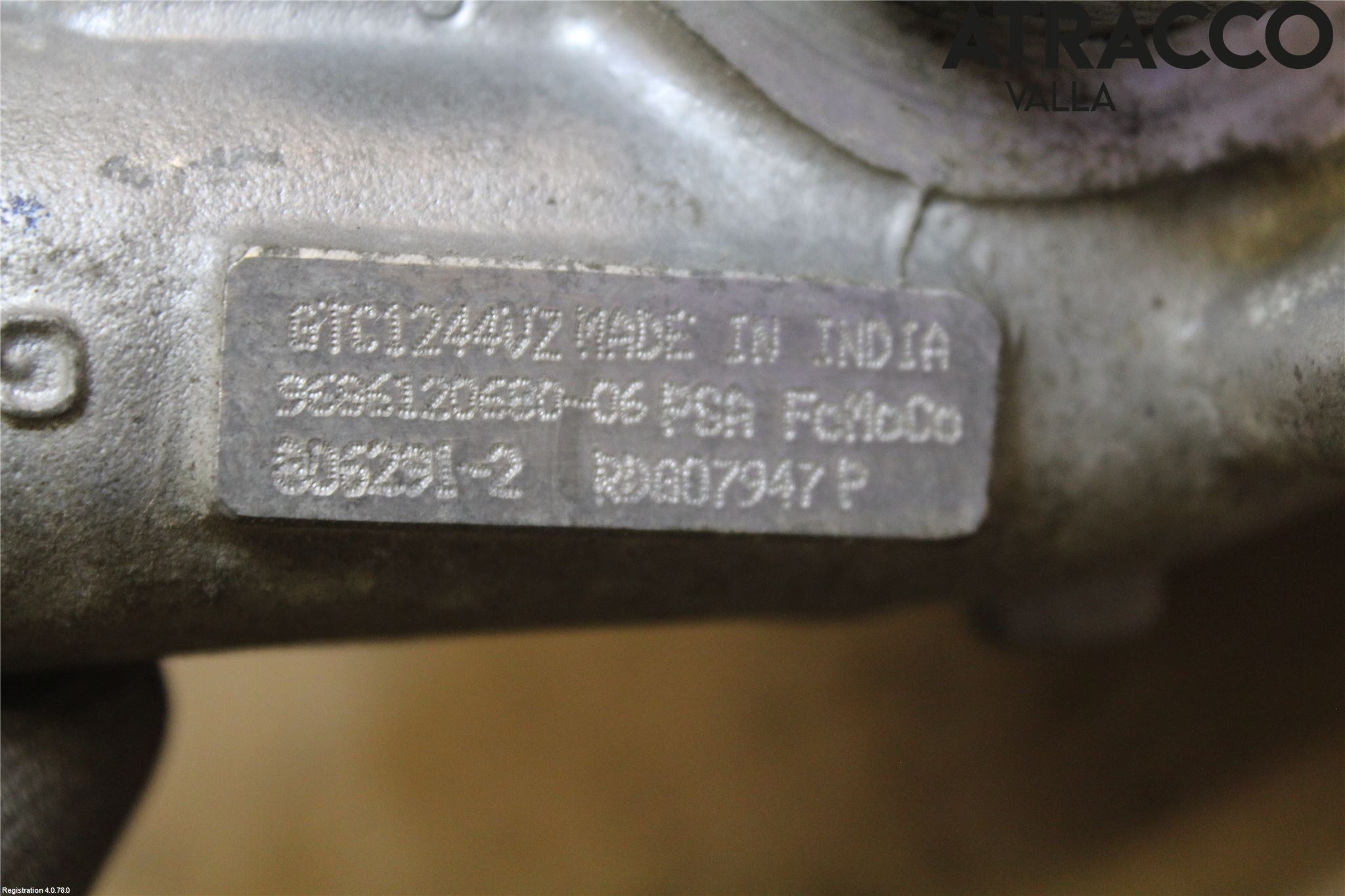 Peugeot PARTNER 08-15 Turboaggregat