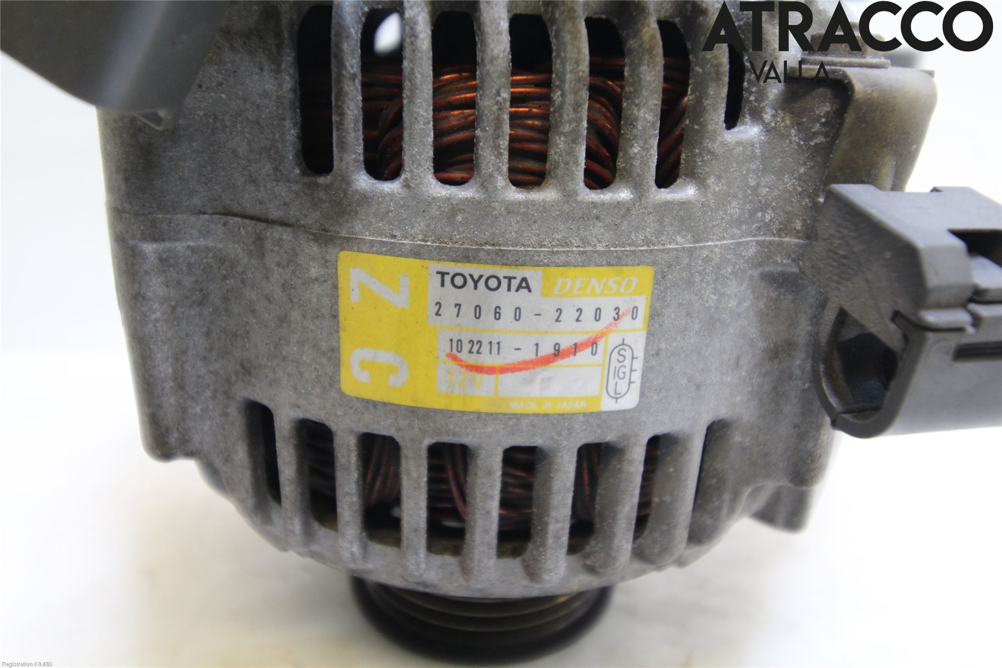 Toyota COROLLA 02-07 Dynamo