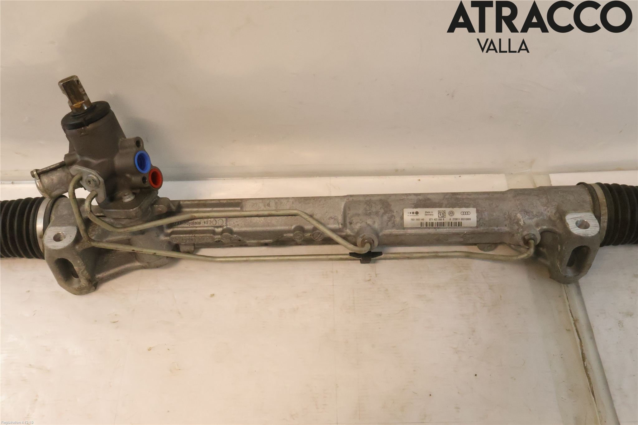 Audi A5 07-16 Servo Snekke - Tannstang