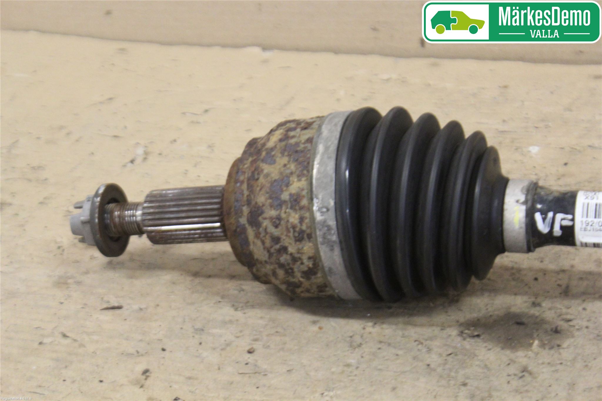Renault LAGUNA III 08-10 Drivaksel Foran Kompl Venstre