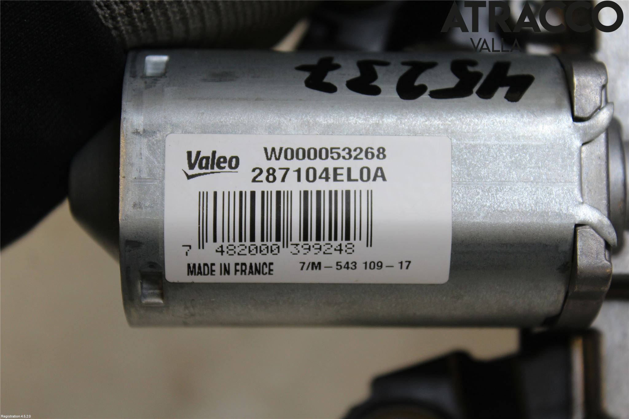 Nissan QASHQAI 14-17 Viskermotor Bakluke