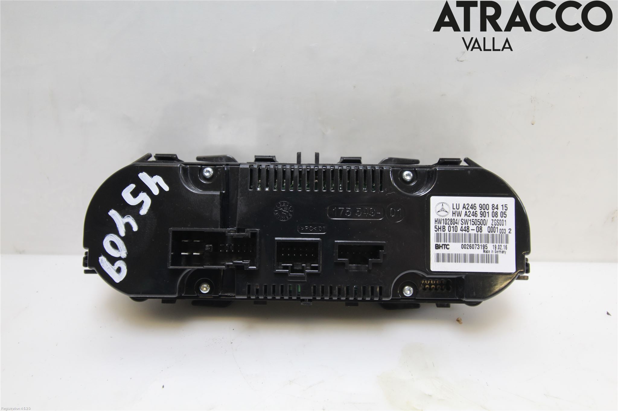 Mercedes-Benz MB A-KLASS (W176) 13-18 Varme Ac Betjening-Display