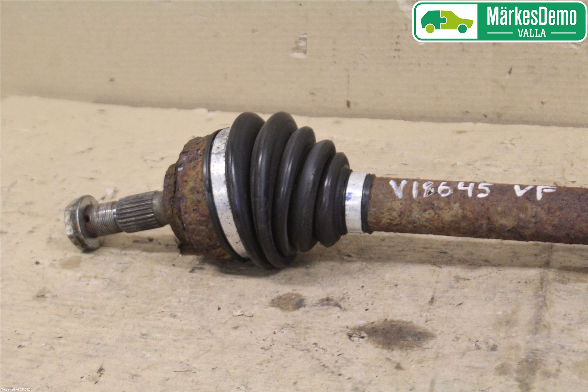 Peugeot 307     05-08 Drivaksel Foran Kompl Venstre