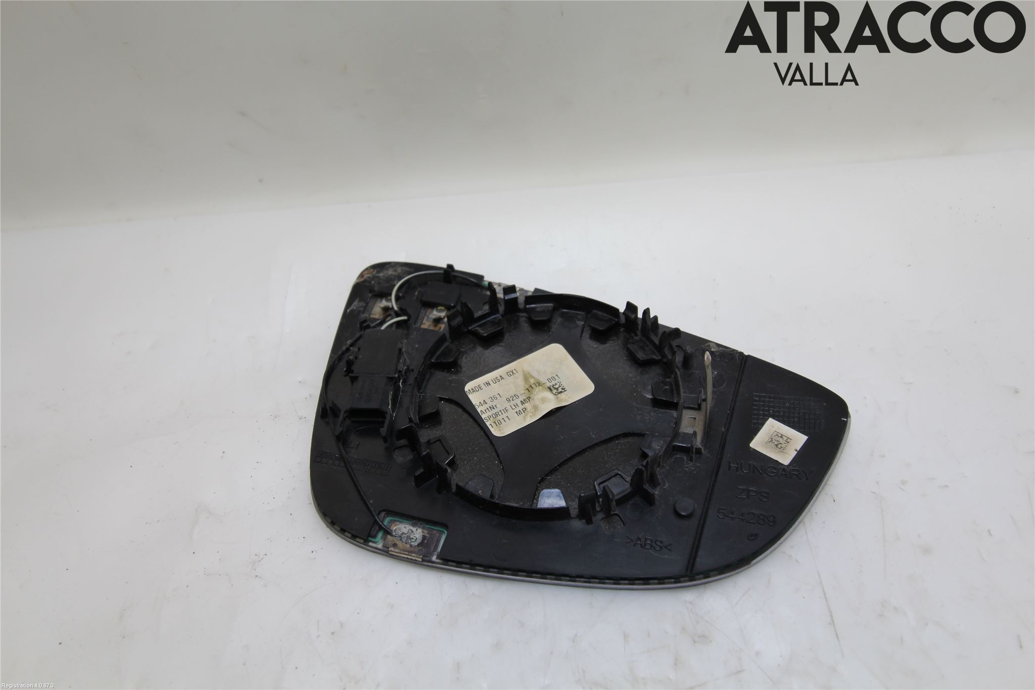 Volkswagen VW PASSAT 11-14 Speil Glass V