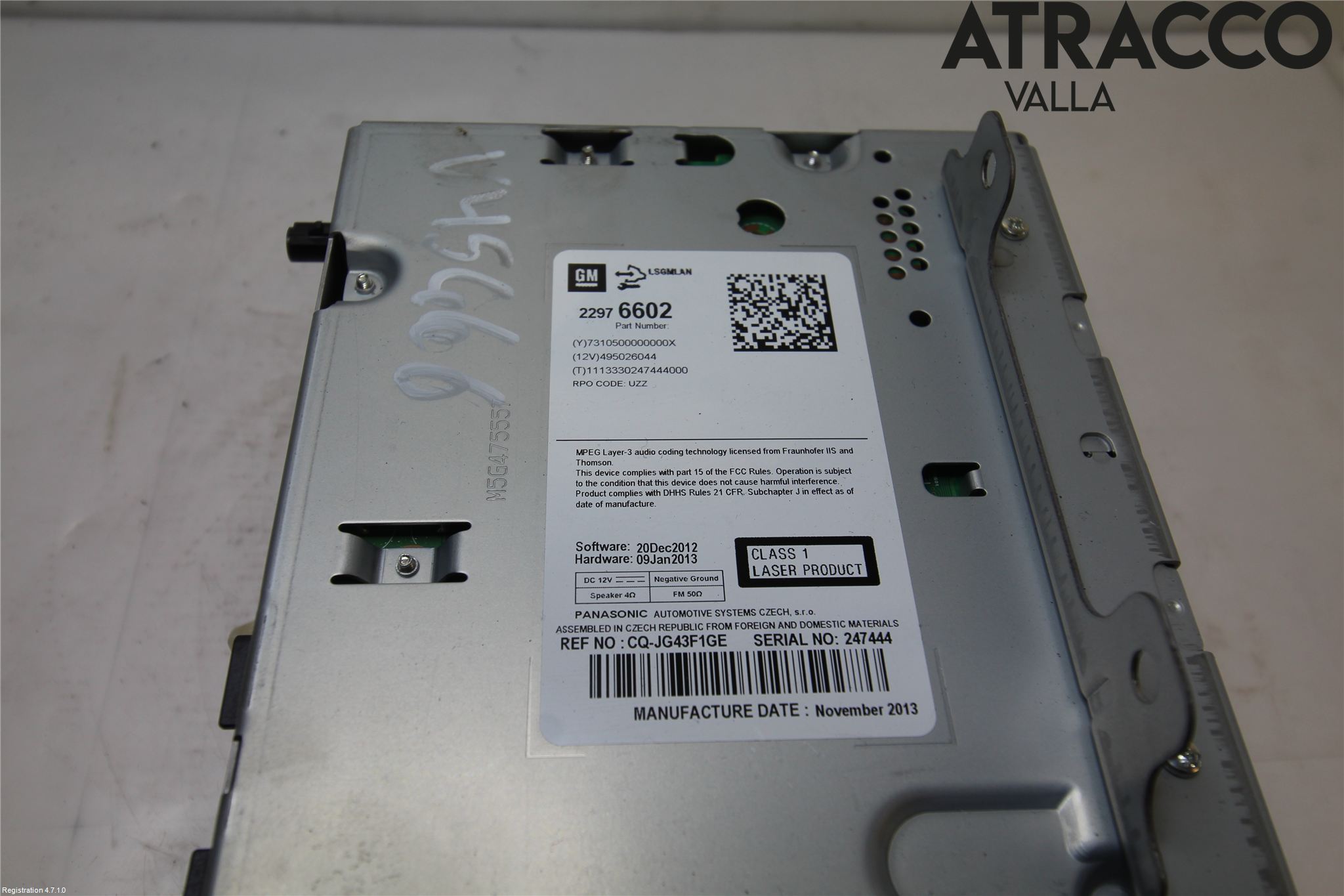 Opel ASTRA J 10-15 Stereo Radio Med Cd