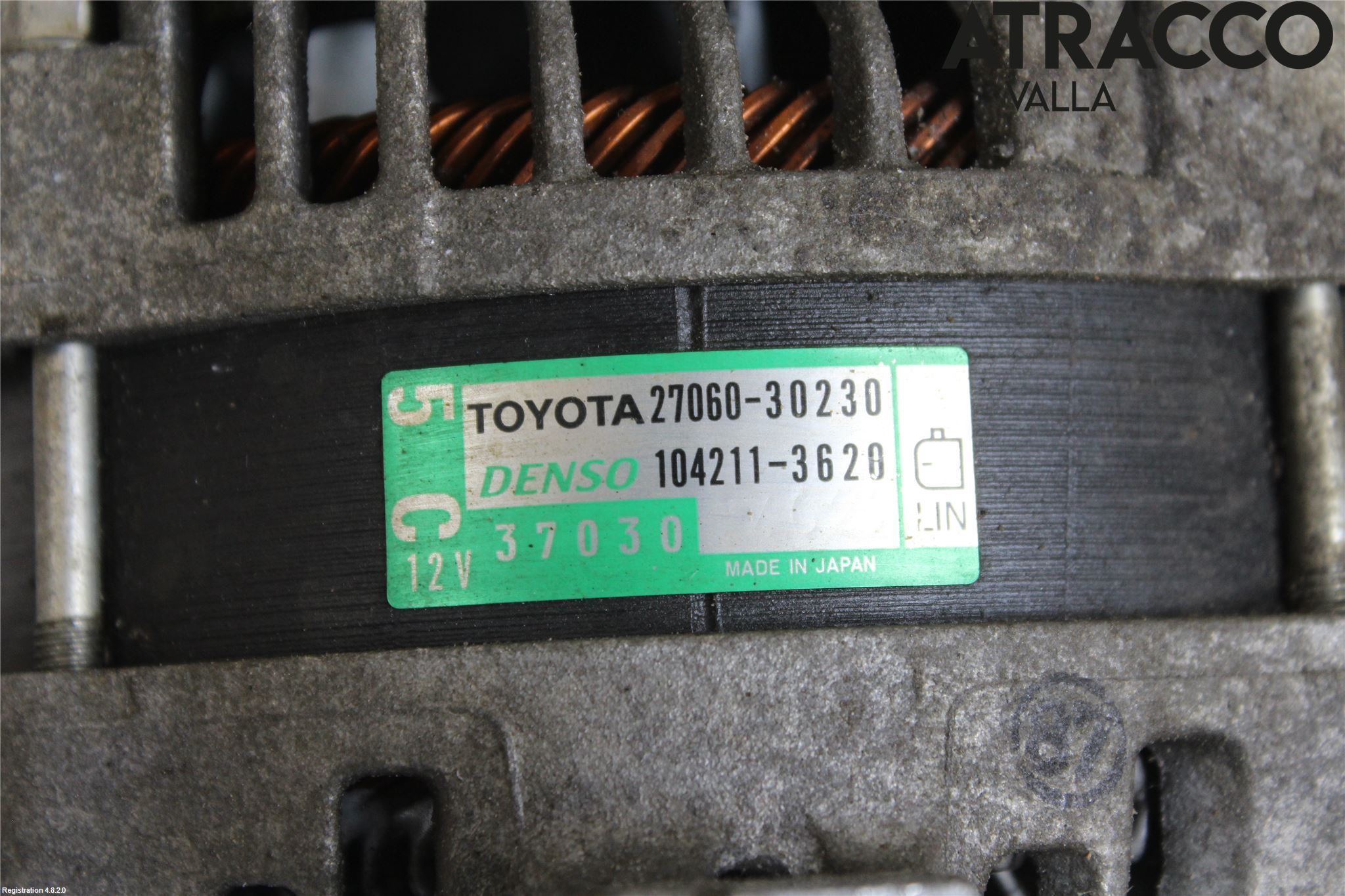 Toyota HILUX 16- Dynamo