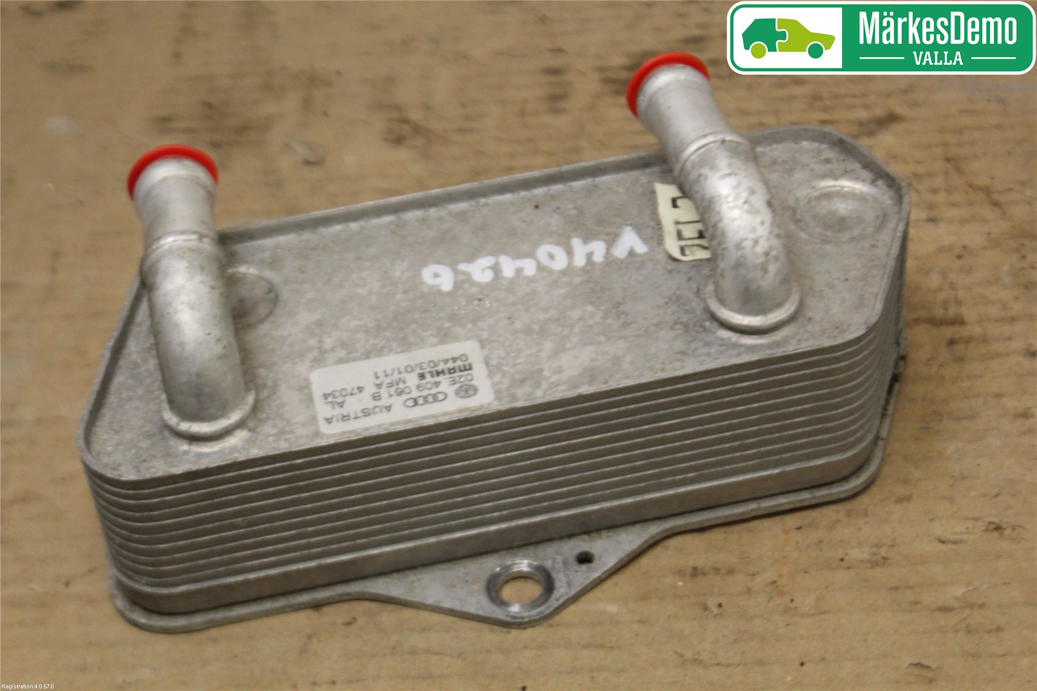Volkswagen VW PASSAT 11-14 Radiator Oljekjøler Automatgea