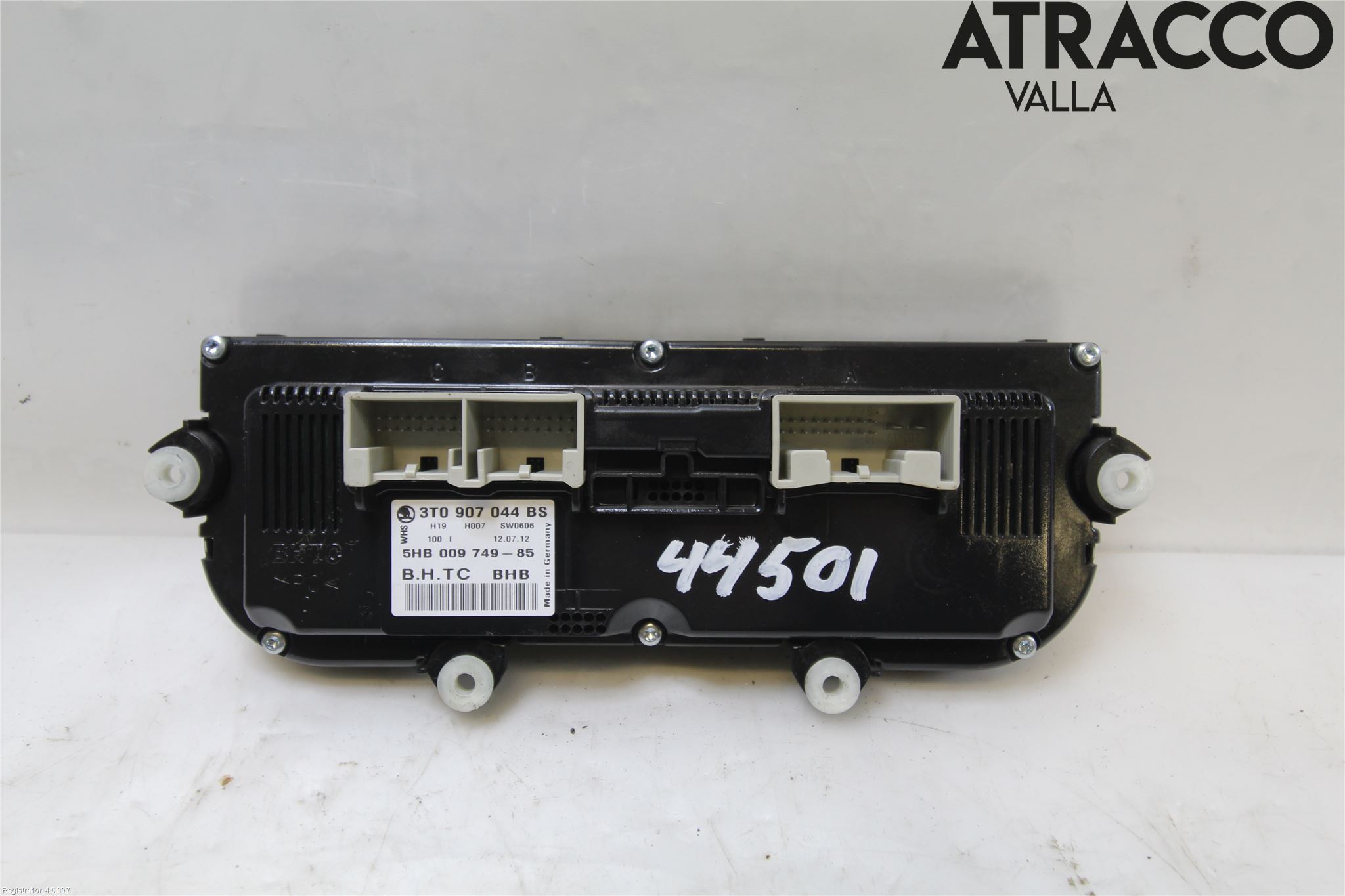 Skoda OCTAVIA (1Z) 05-13 Varme Ac Betjening-Display