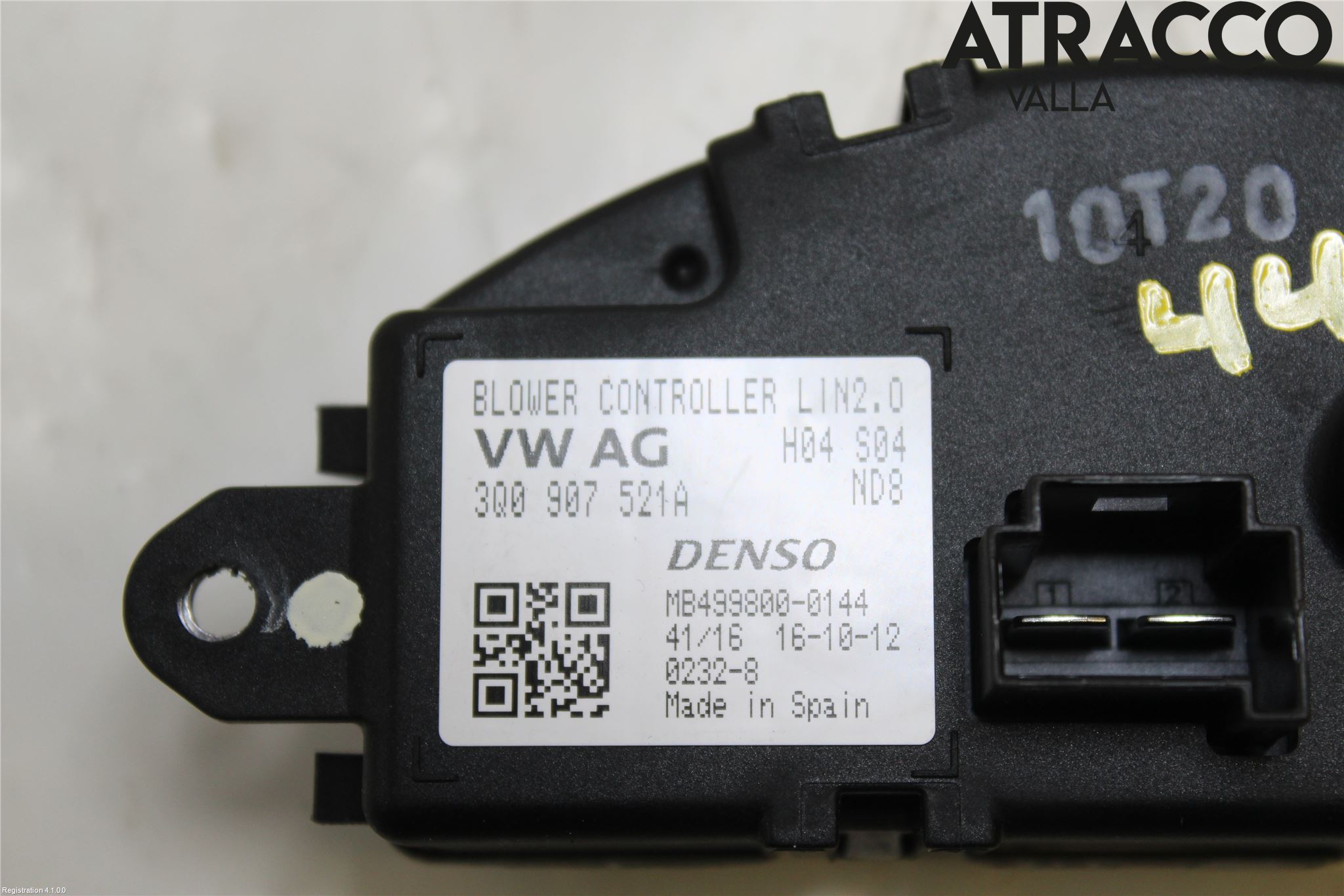 Skoda SUPERB 16-24 Varmeapparat Viftemotstand