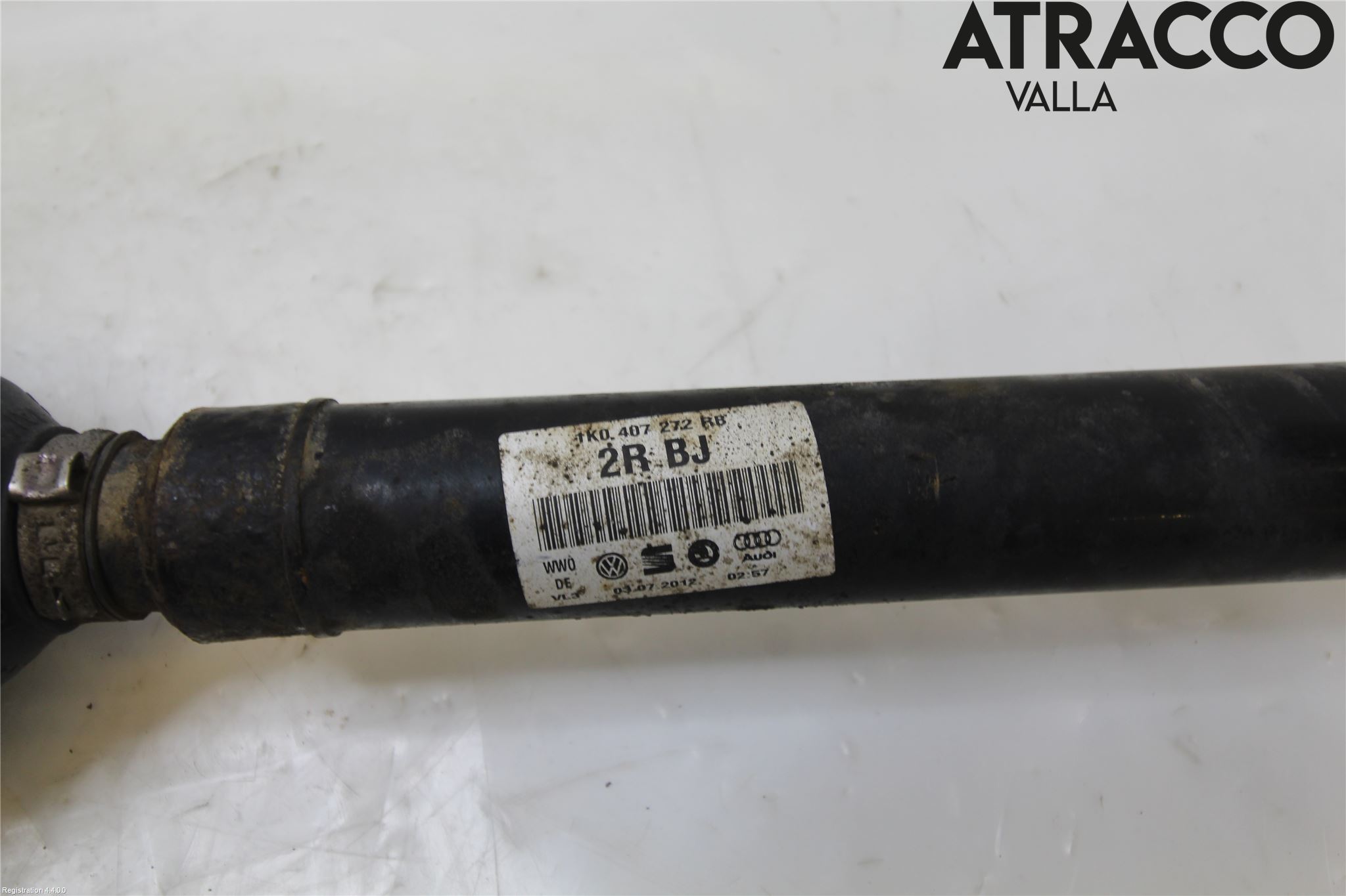 Volkswagen VW PASSAT 11-14 Drivaksel Foran Kompl Høyre