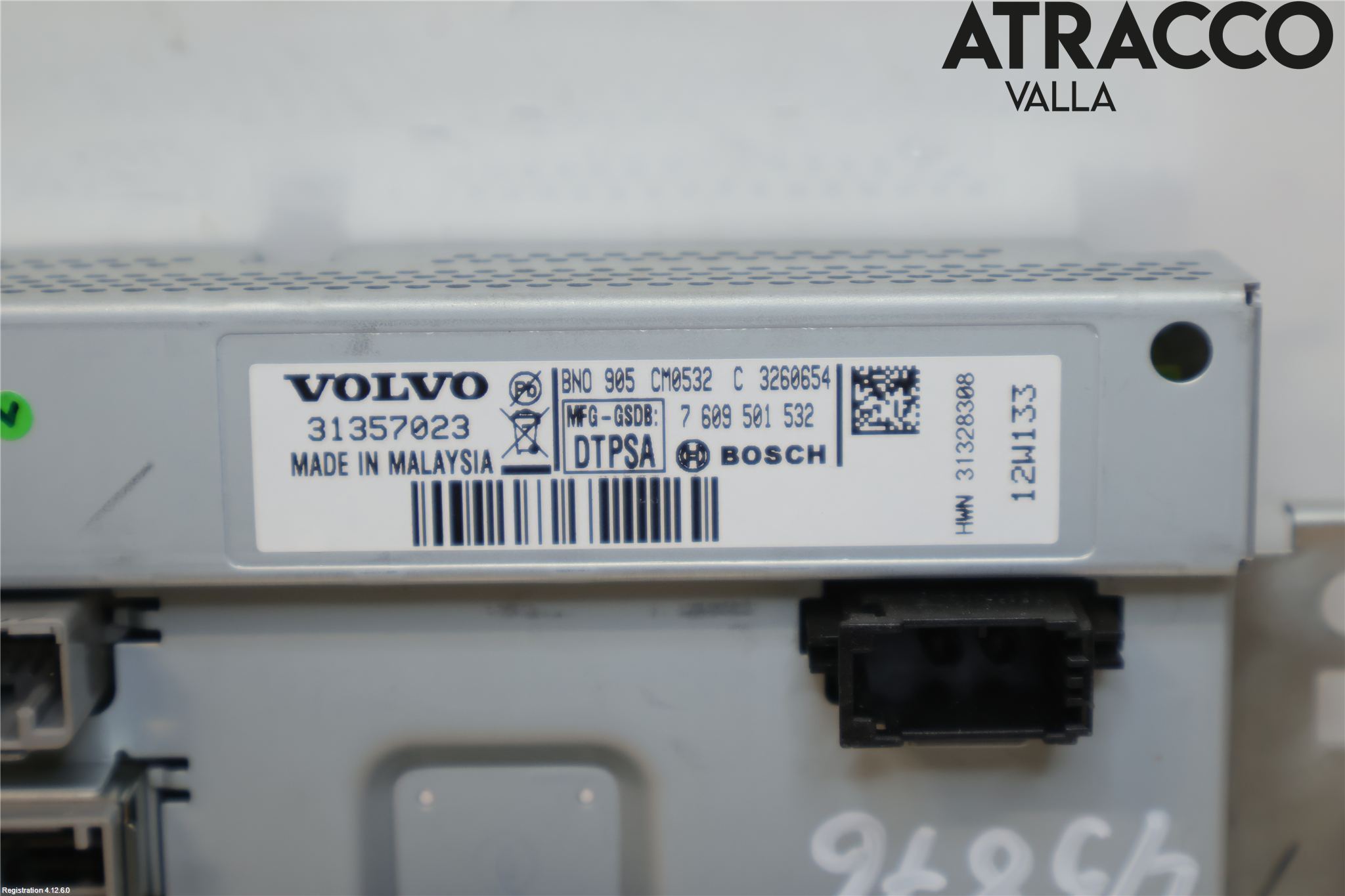 Volvo V60 11-13 Multifunktionsdisplay