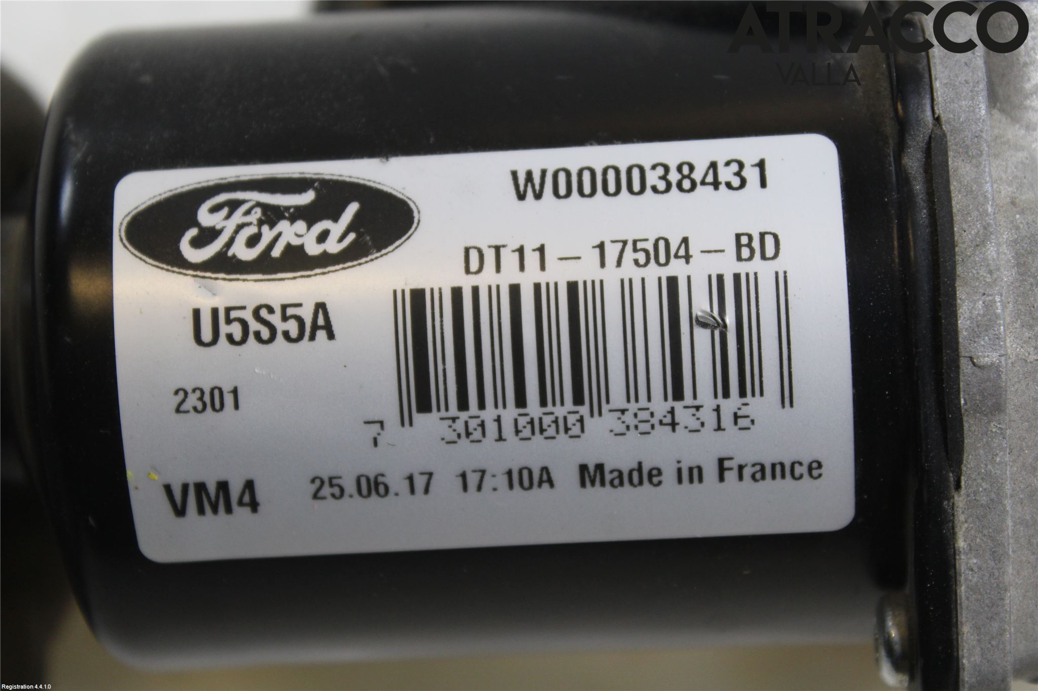 Ford TRANSIT/TOURNEO CONNECT 13-22 Viskermotor Frontrute