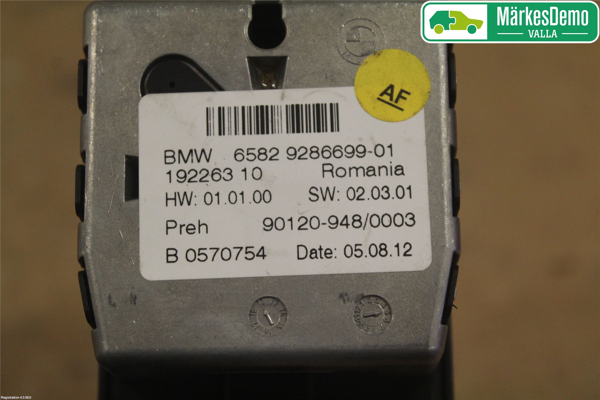 BMW 5 GT F07 09-17 Bryter Cruisekontroll