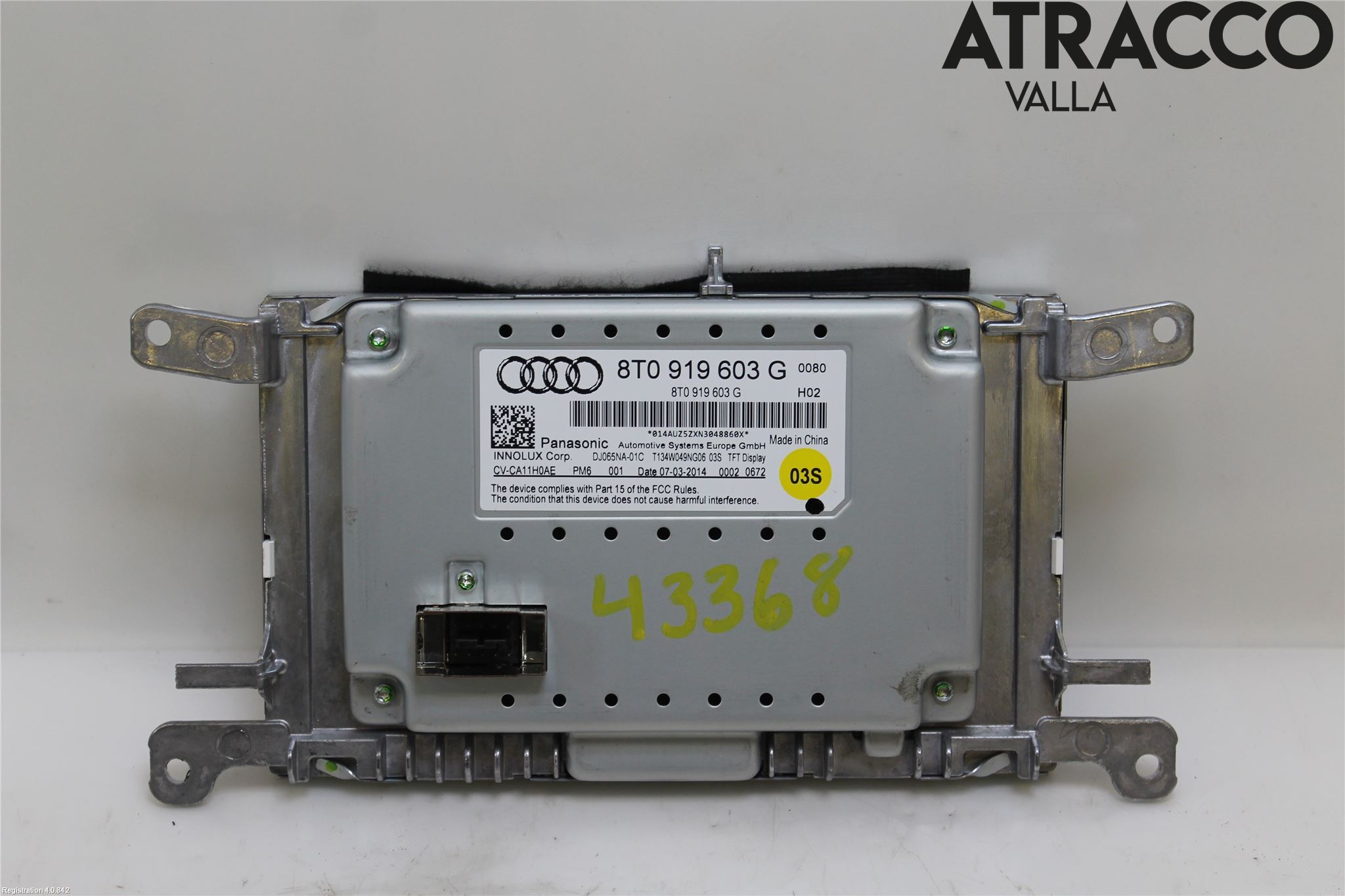 Audi A4 12-15 Multifunktionsdisplay