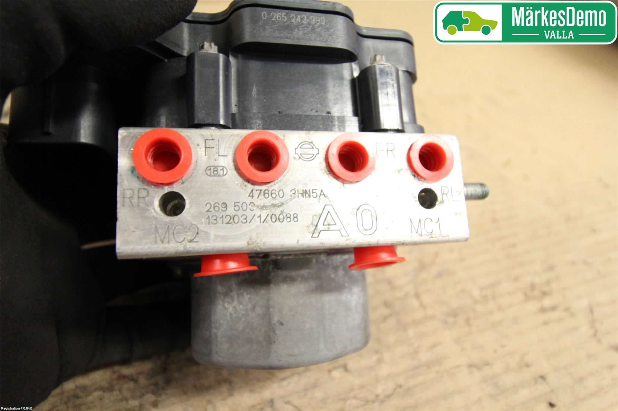 Nissan MICRA 11-16 Abs Hydraulikkaggregat