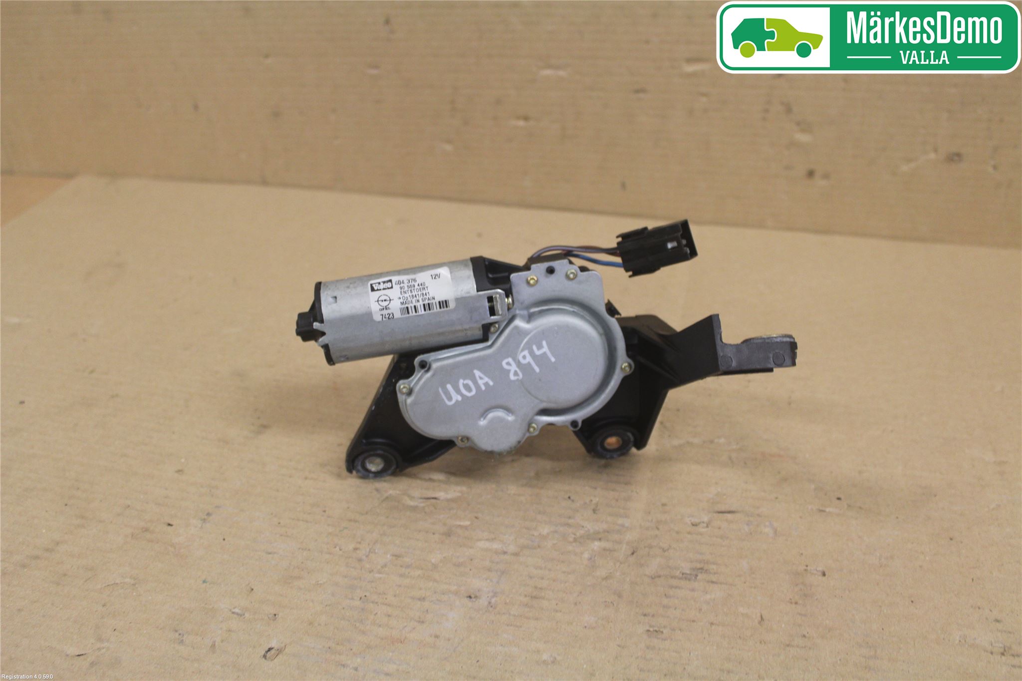 Opel ASTRA G 98-03 Viskermotor Bakluke