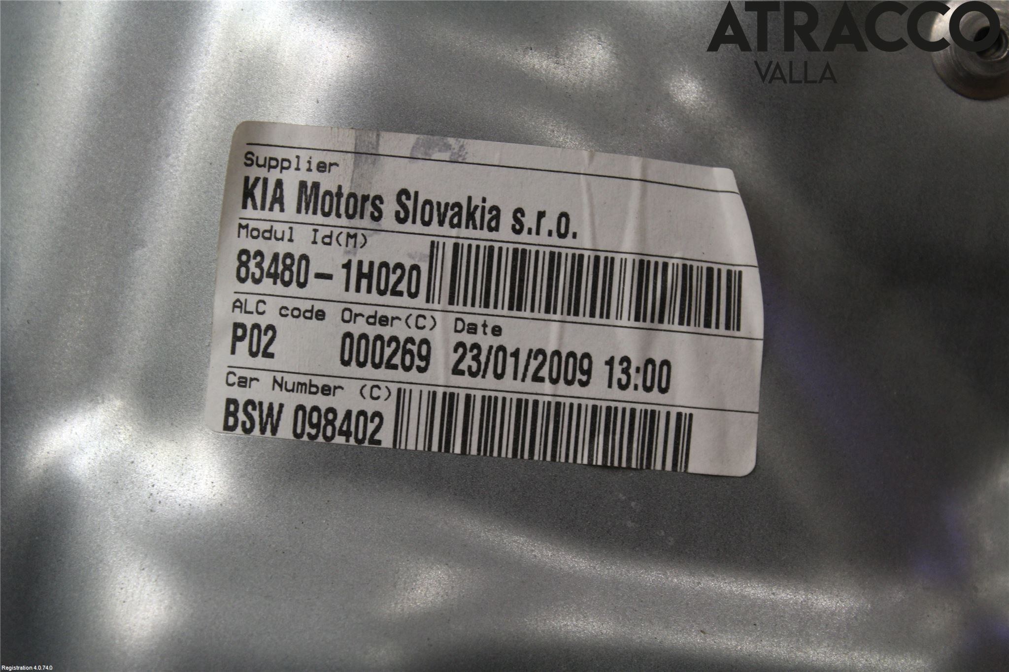 Kia CEED 06-12 Vindusheis El Komp