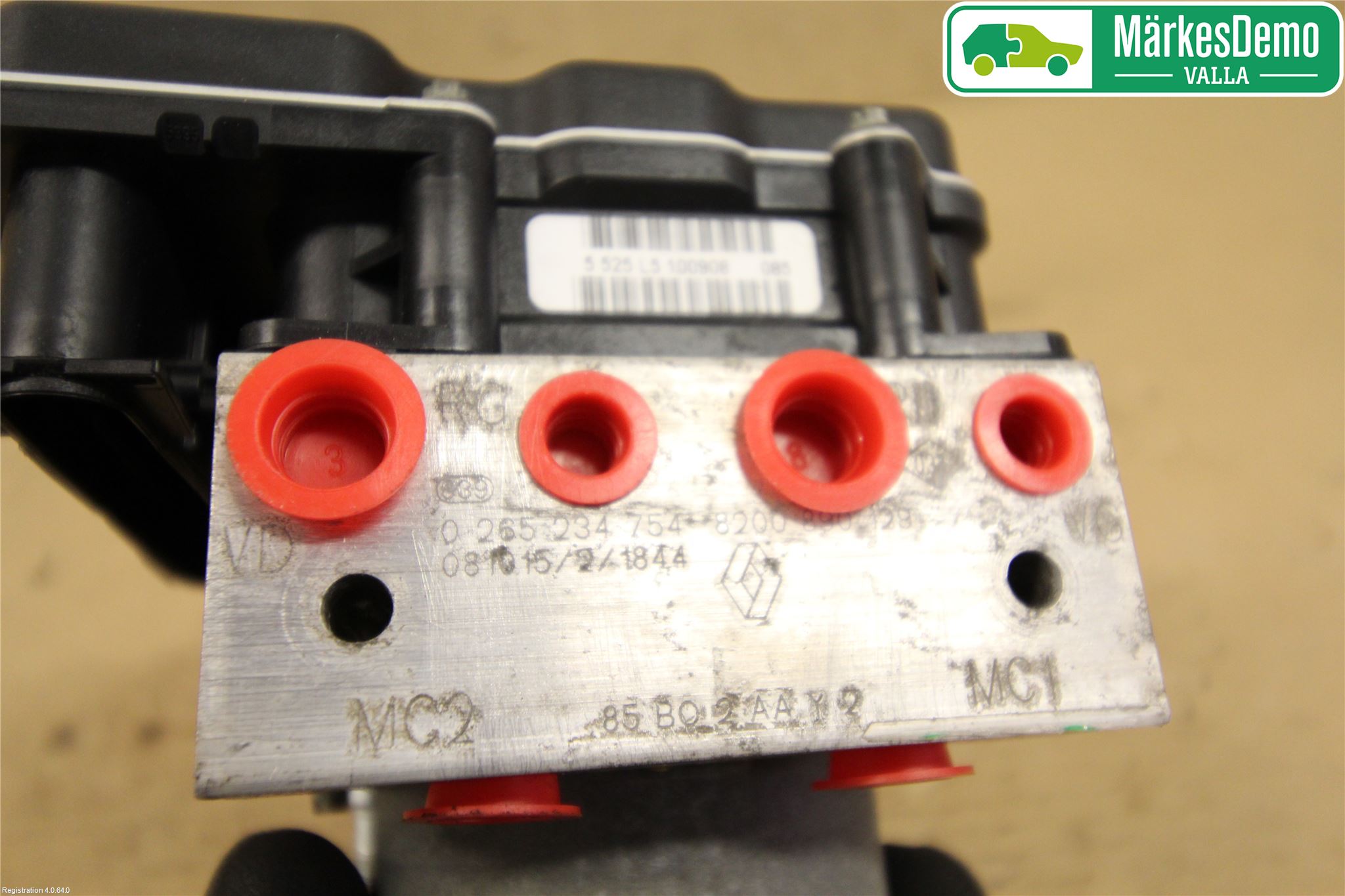 Renault CLIO III  06-09 Abs Hydraulikkaggregat