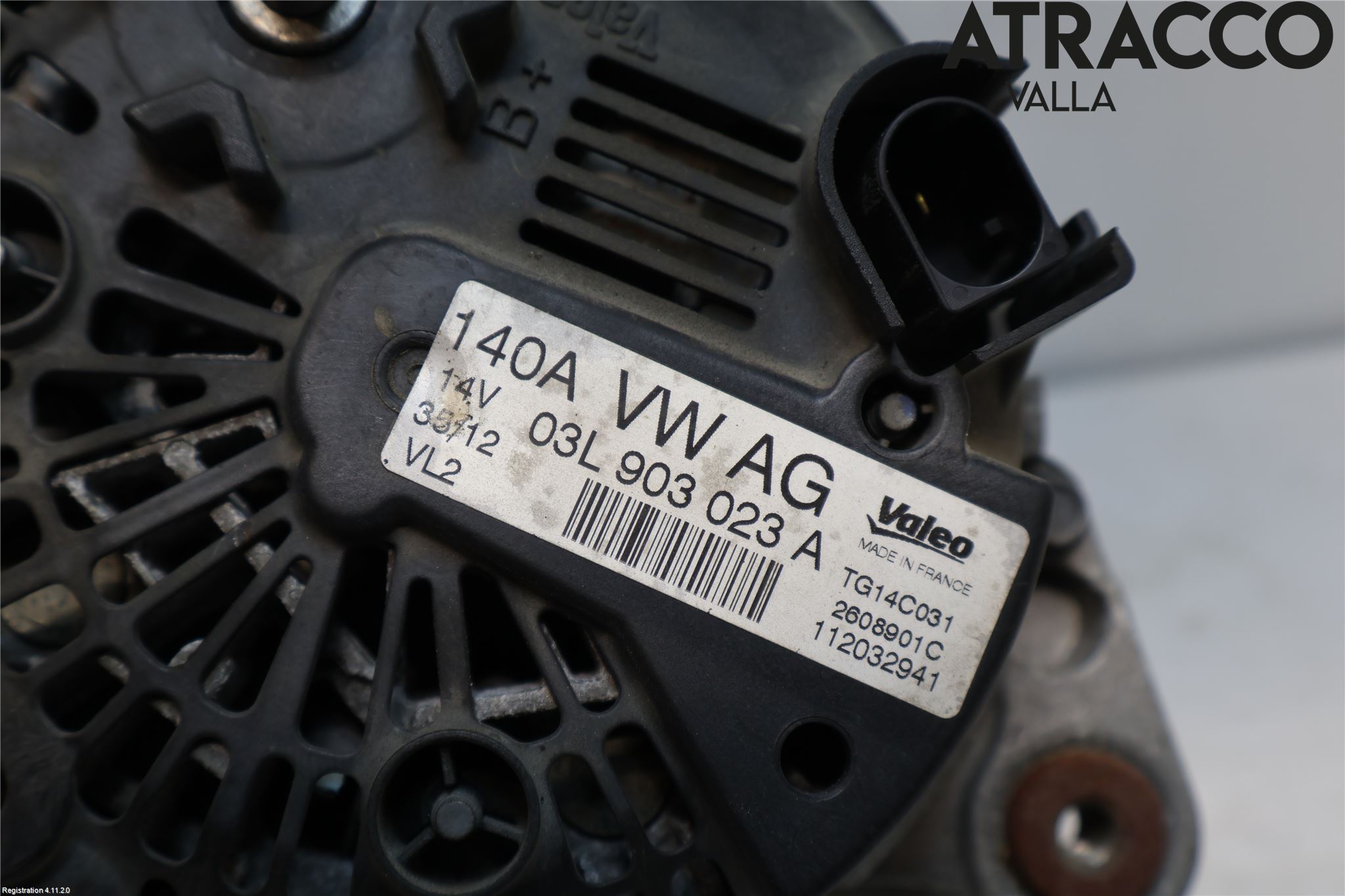 Volkswagen VW TIGUAN 07-16 Dynamo