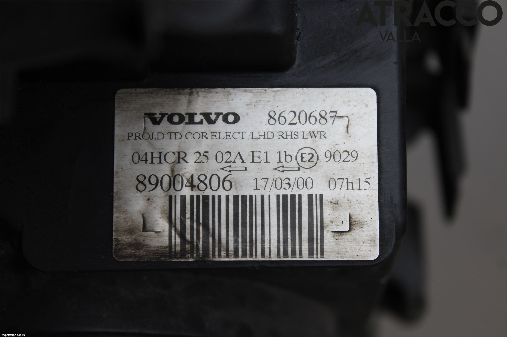 Volvo V70 00-04 Frontlykt Høyre